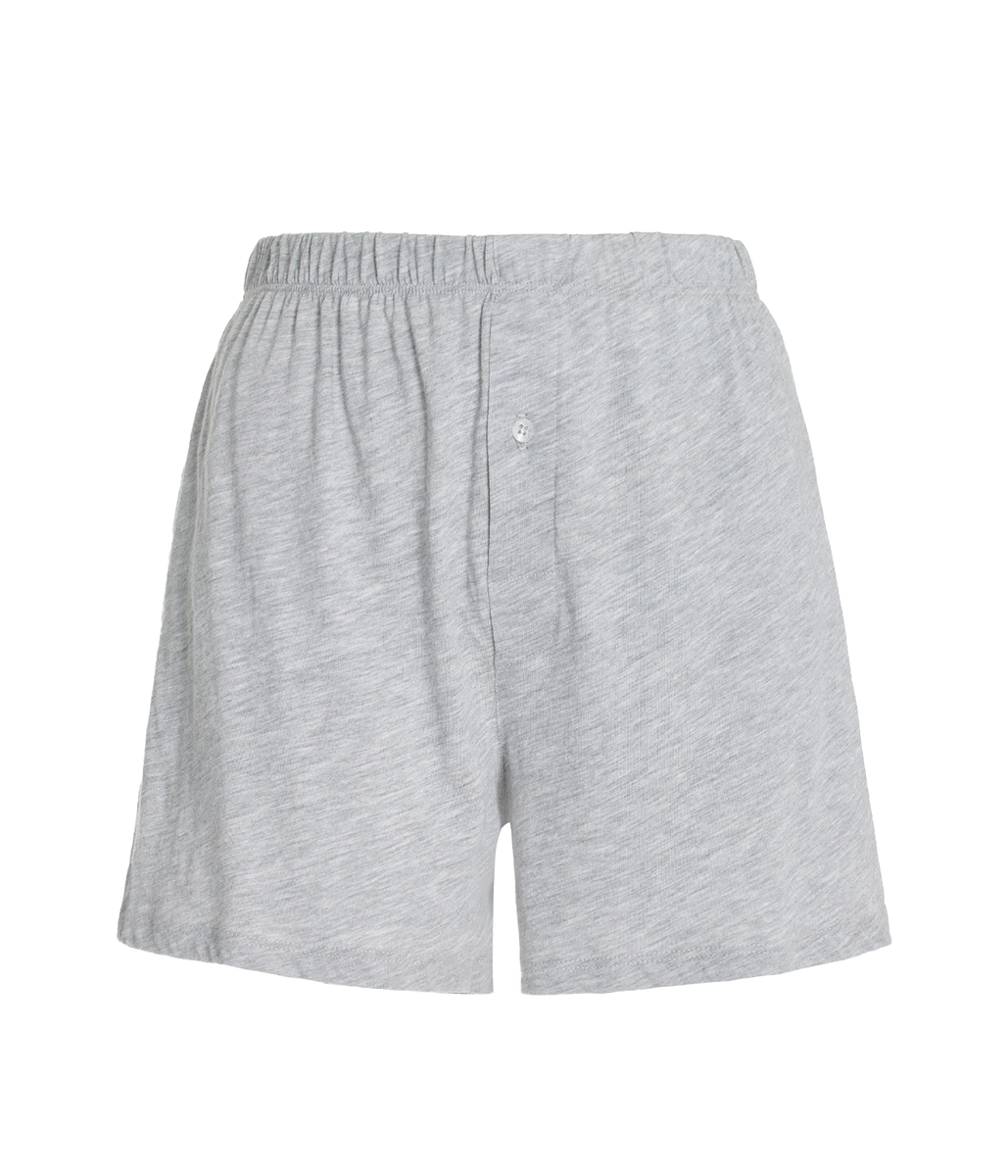 Plt Grey Mix Match Logo Tape Lounge Boxer Shorts