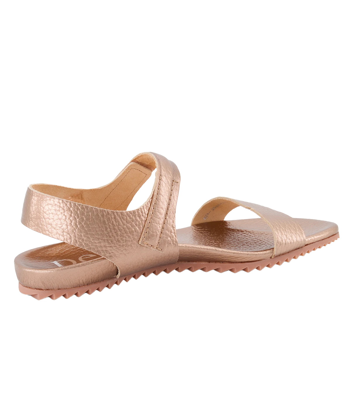 Bloson Sandal in Copper Cervo Lame