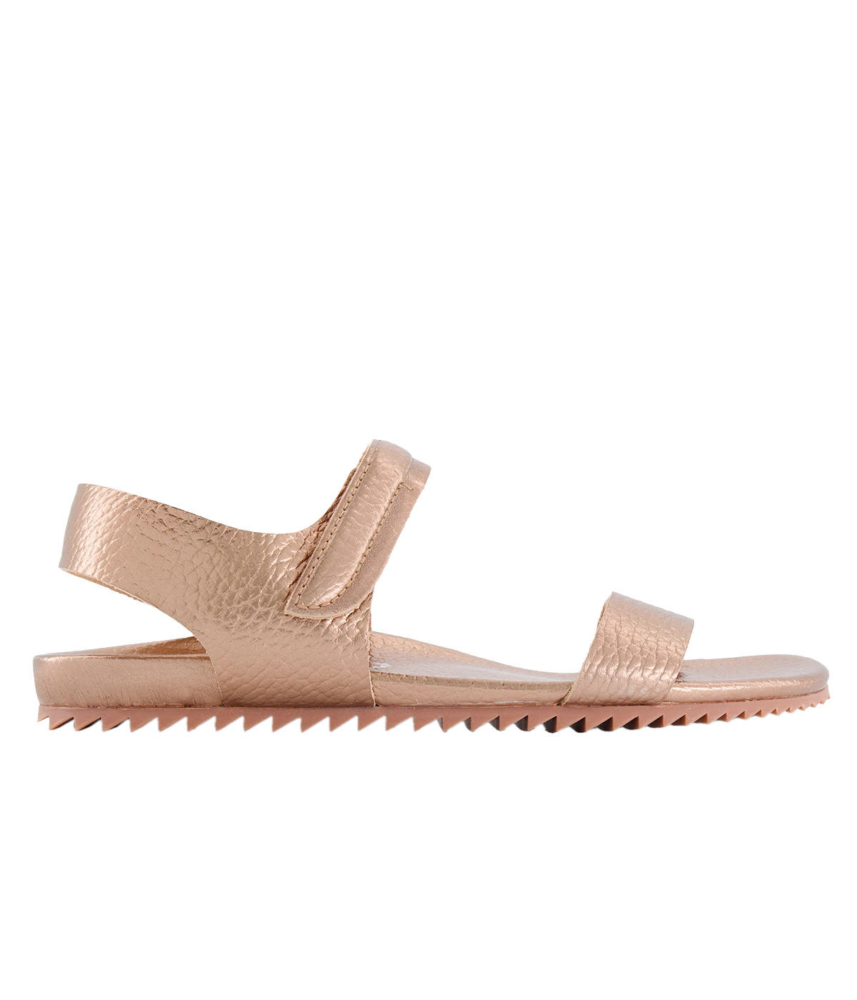 Bloson Sandal in Copper Cervo Lame