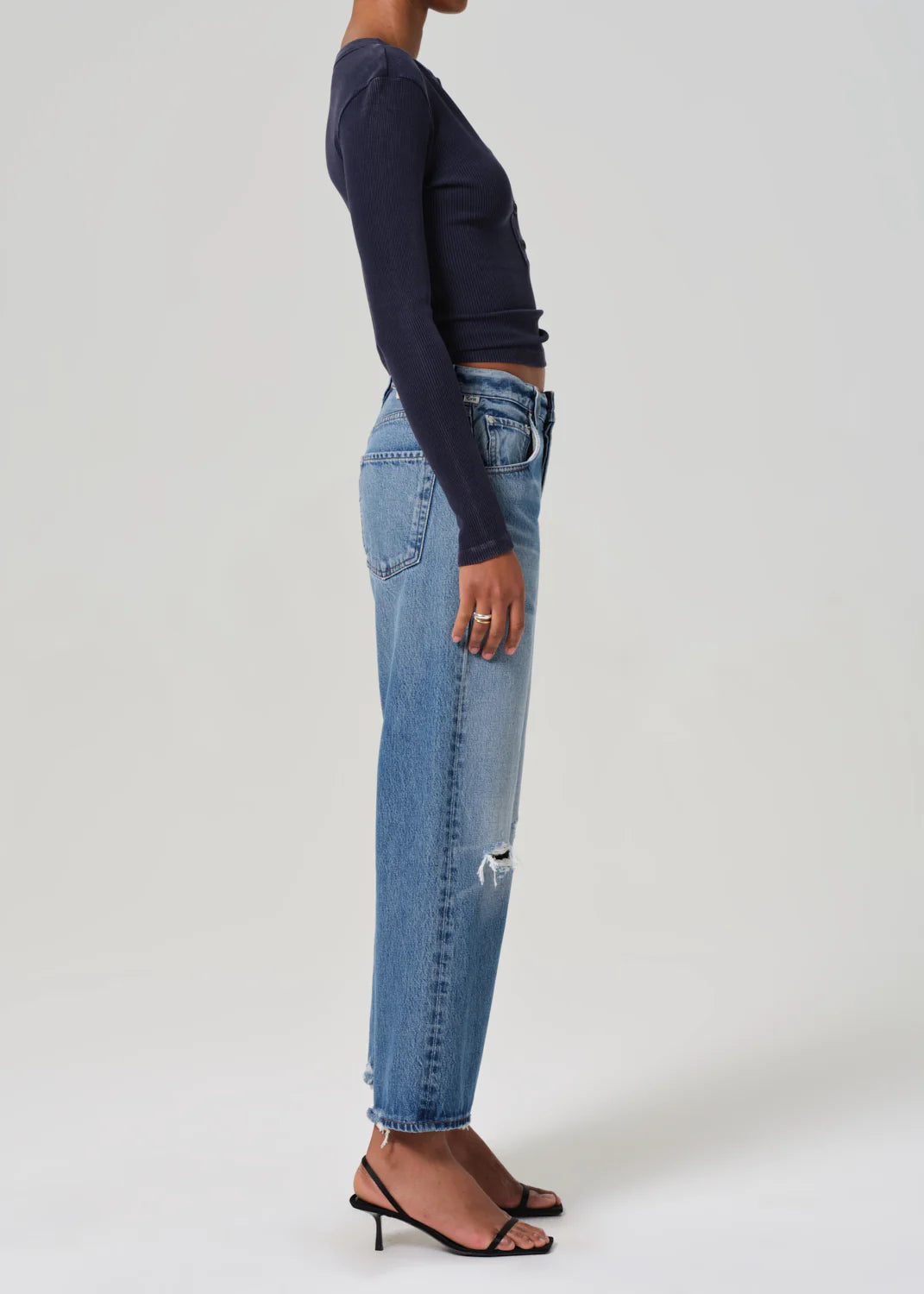 Gaucho Vintage Wide Leg Jean in Solano