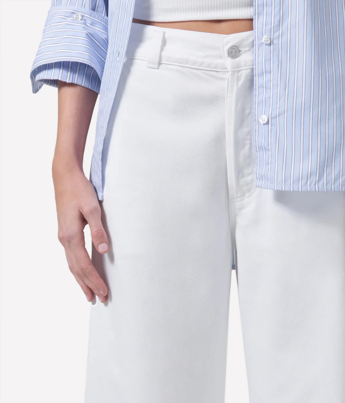 Beverly Trouser in Seashell