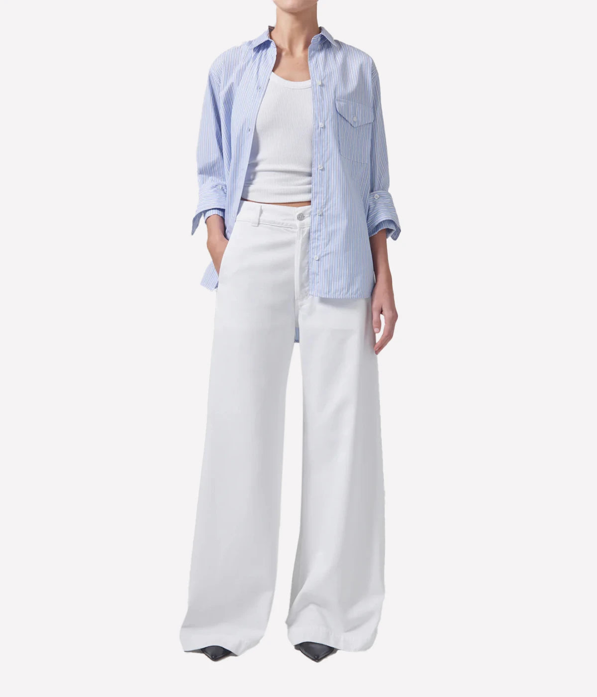 Beverly Trouser in Seashell