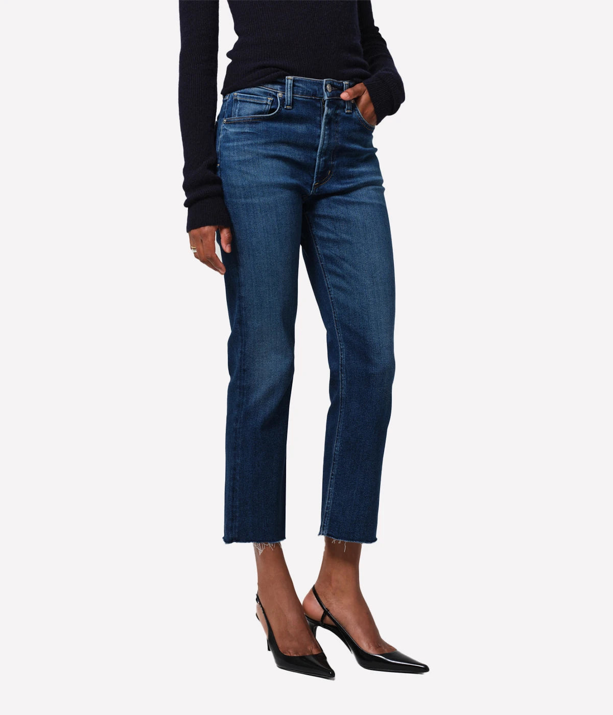 Caia Straight Leg Jean in Regency