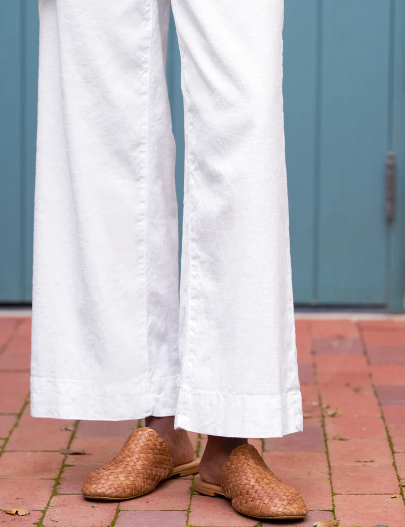 Wexford Trouser in White Performance