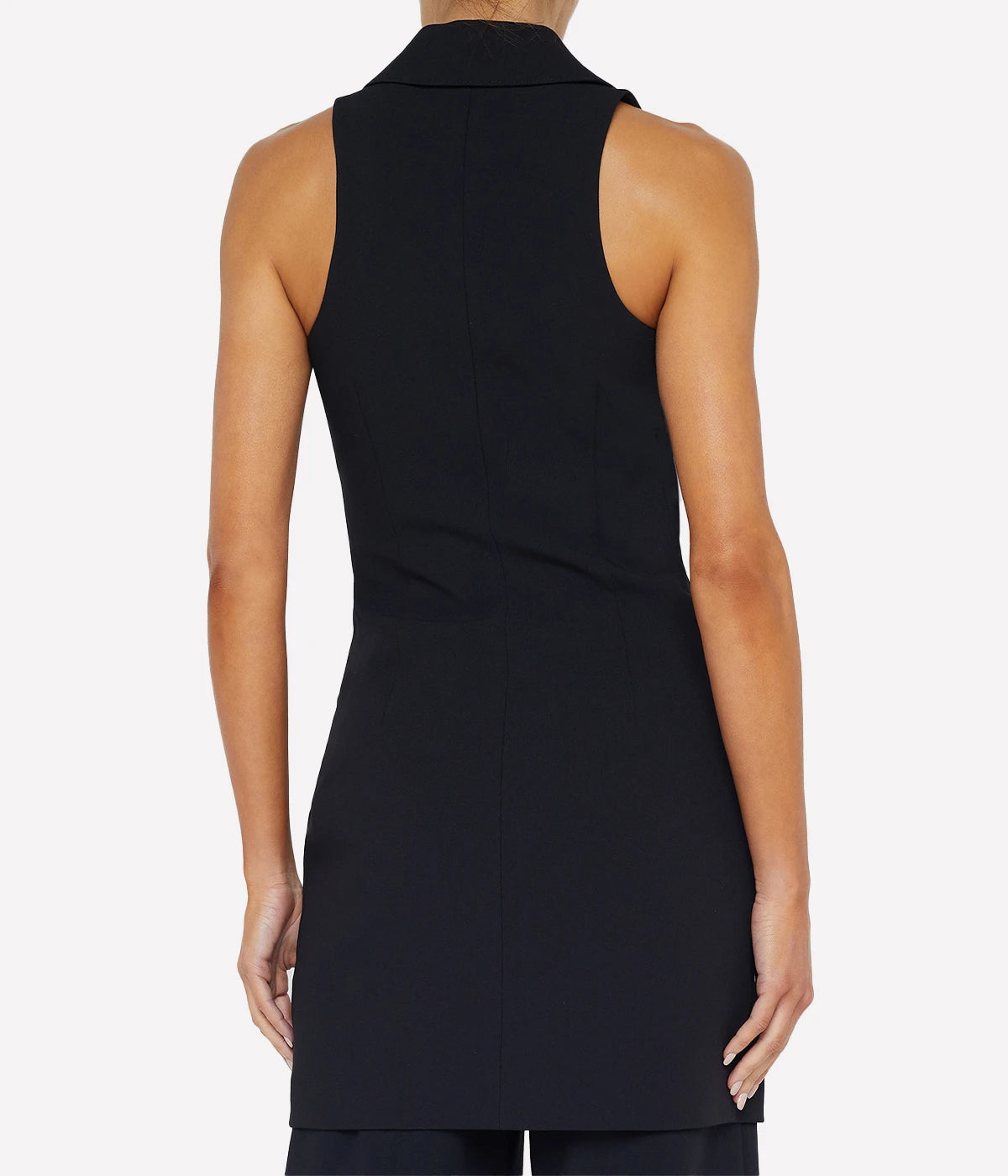 Jazlynn Tuxedo Dress in Black