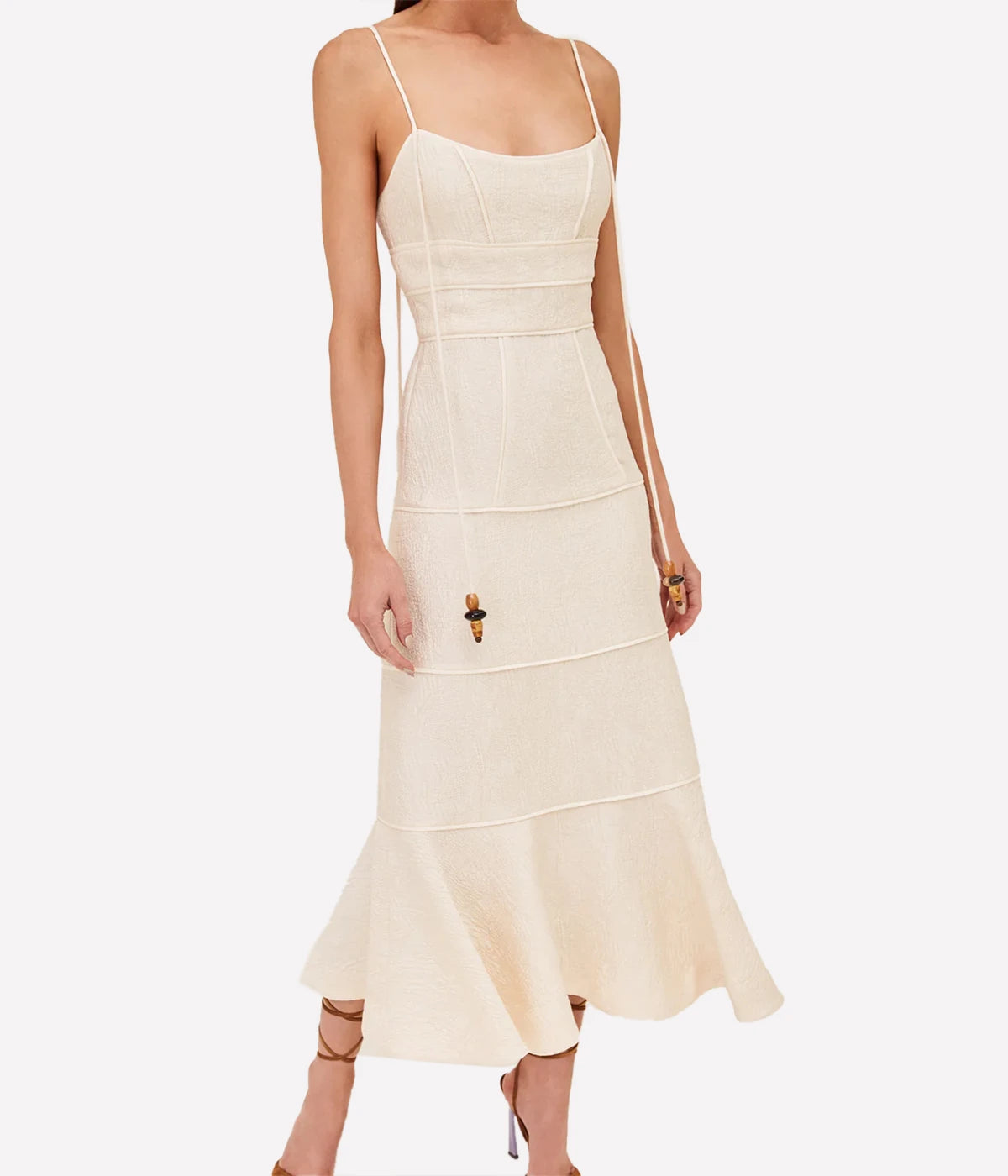 Vereda Dress in Ivory