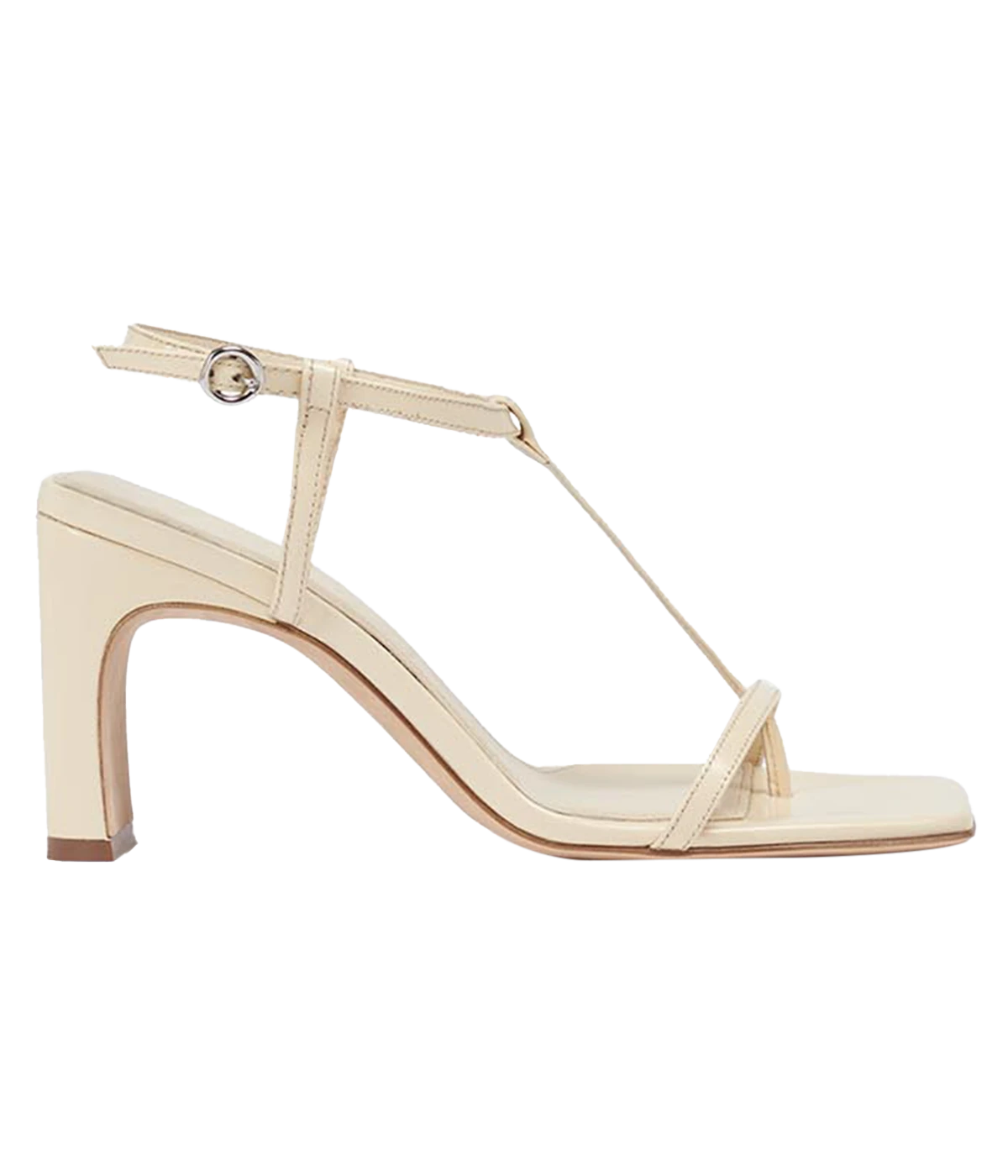 Hilma Polido Calf Leather in Creamy