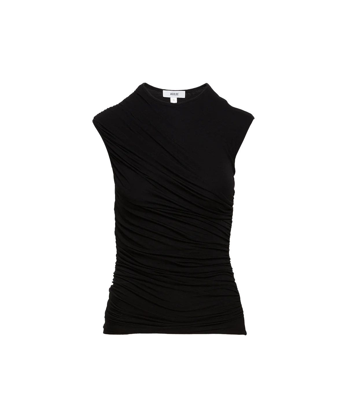 Ester Twist Tank in Black