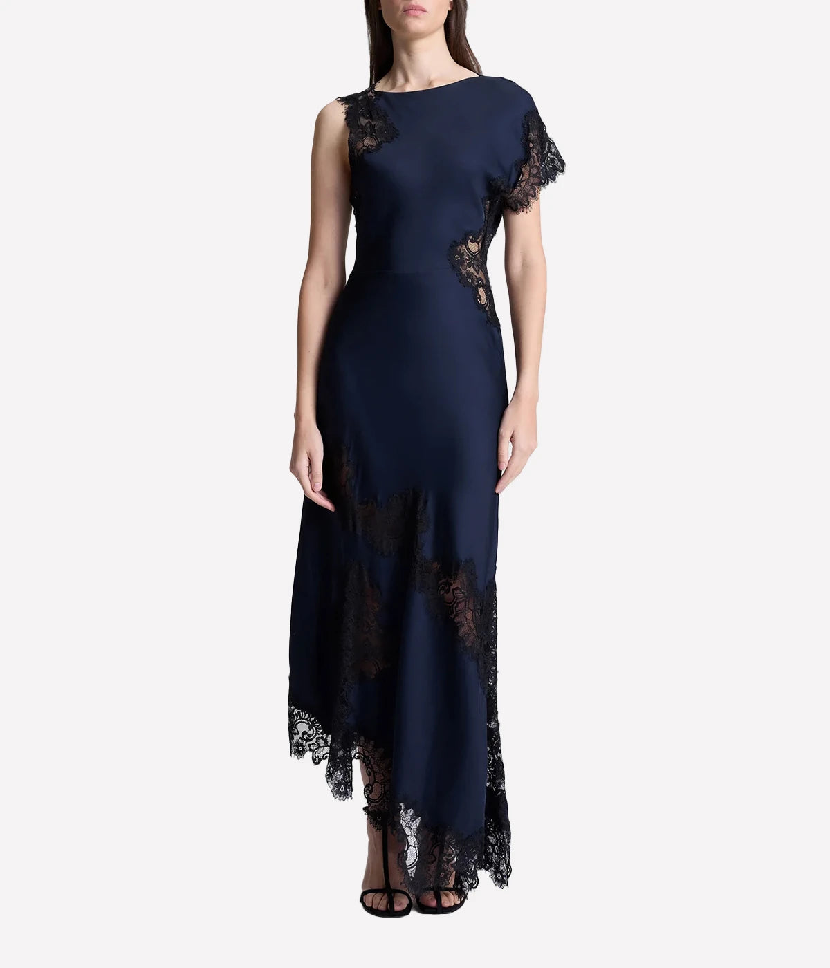 Alessia Dress in Dark Sapphire