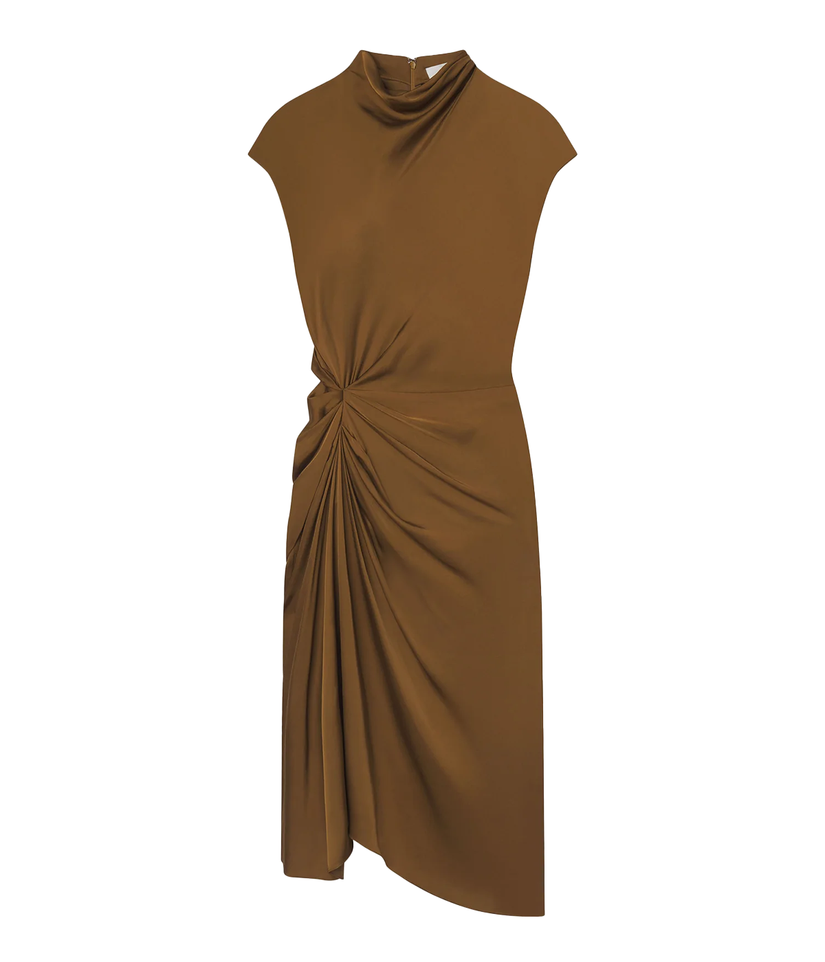 Alma Dress in Aged Bronze