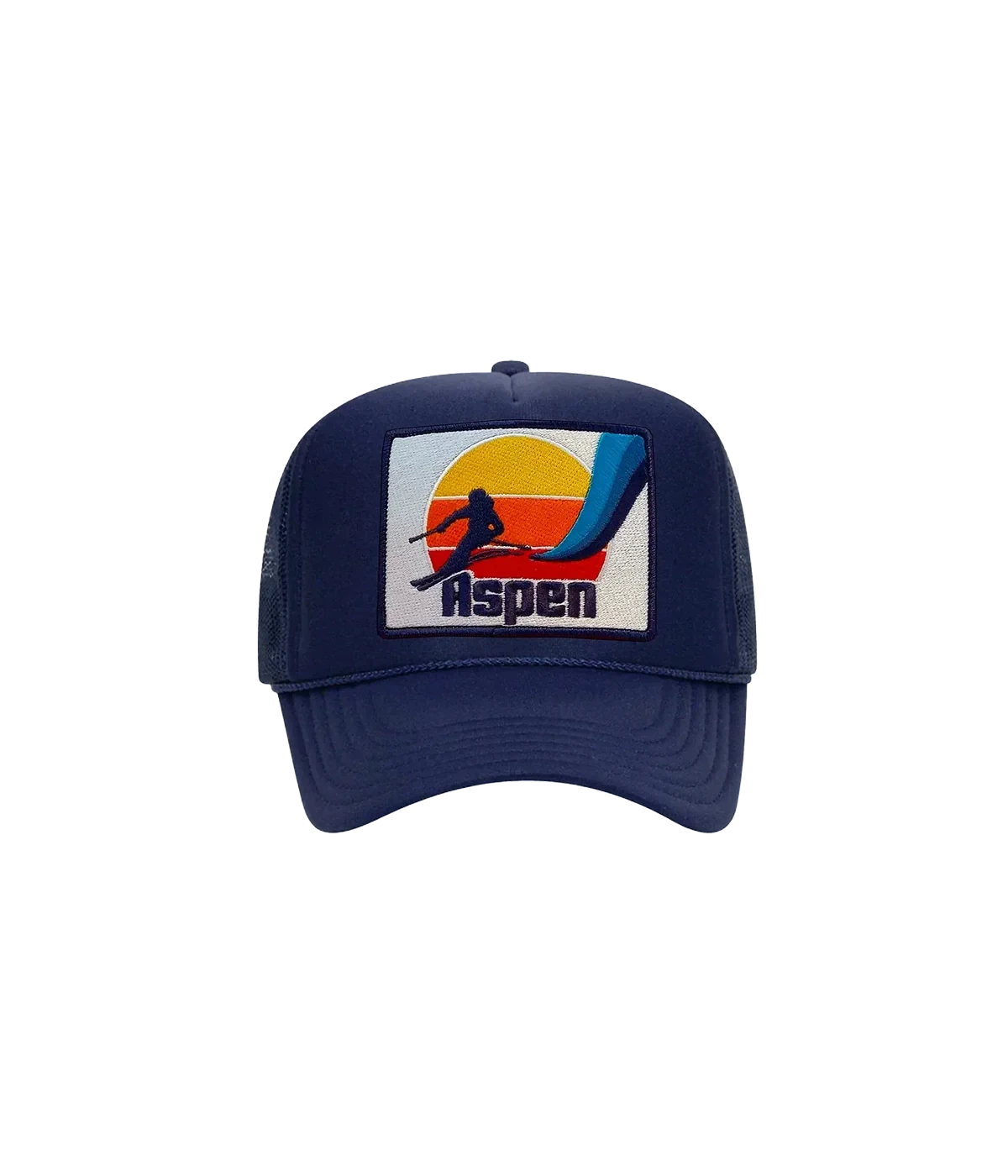 Aspen Trucket Hat in Navy Blue