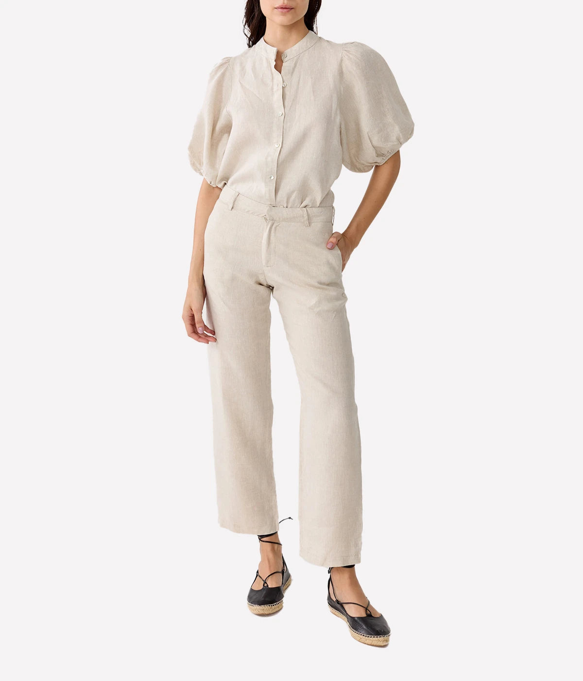 Astro Linen Pants in Natural