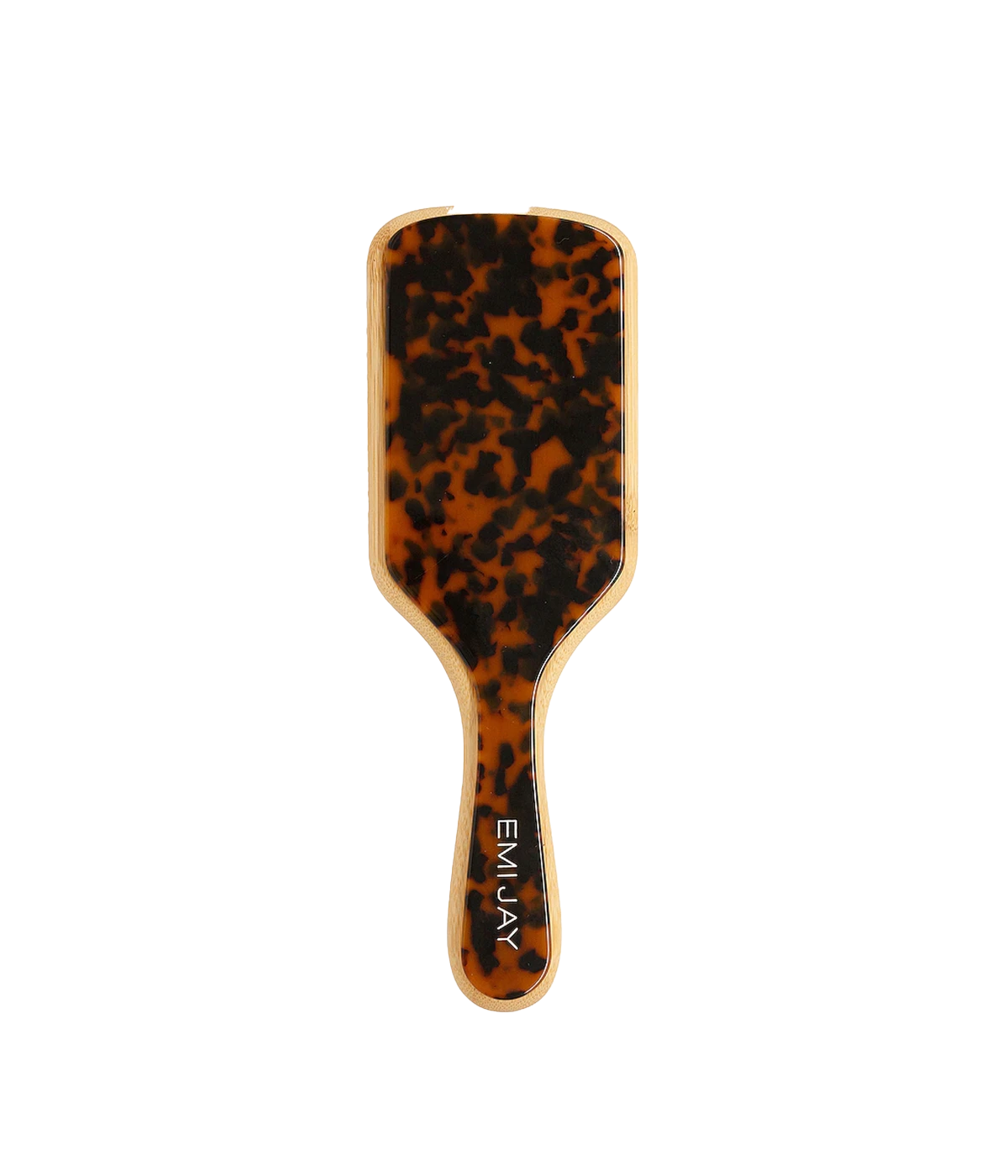 Bamboo Paddle Brush in Tortoise