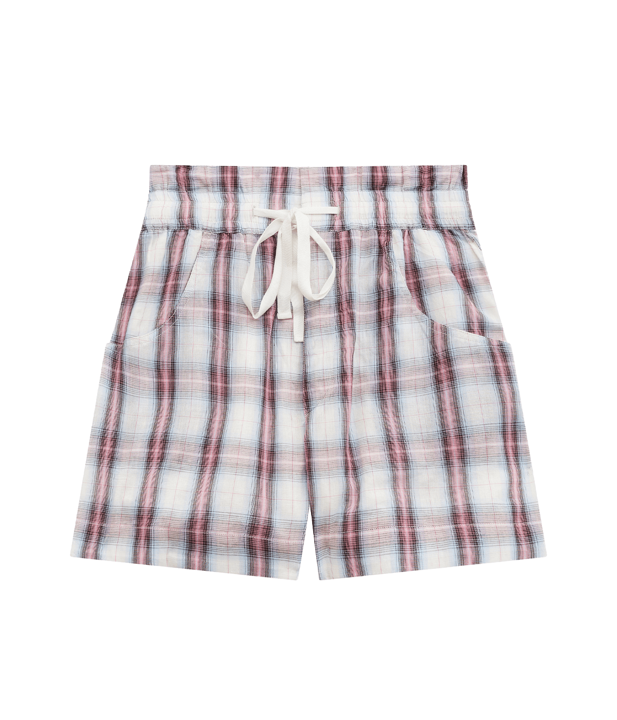 Beatia Short in Ecru & Pink