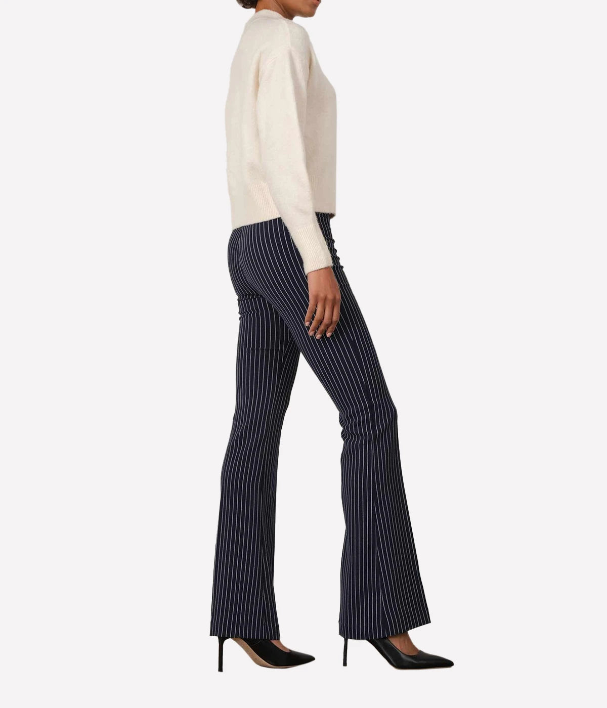 Bellini Pant in Crepe Stripe