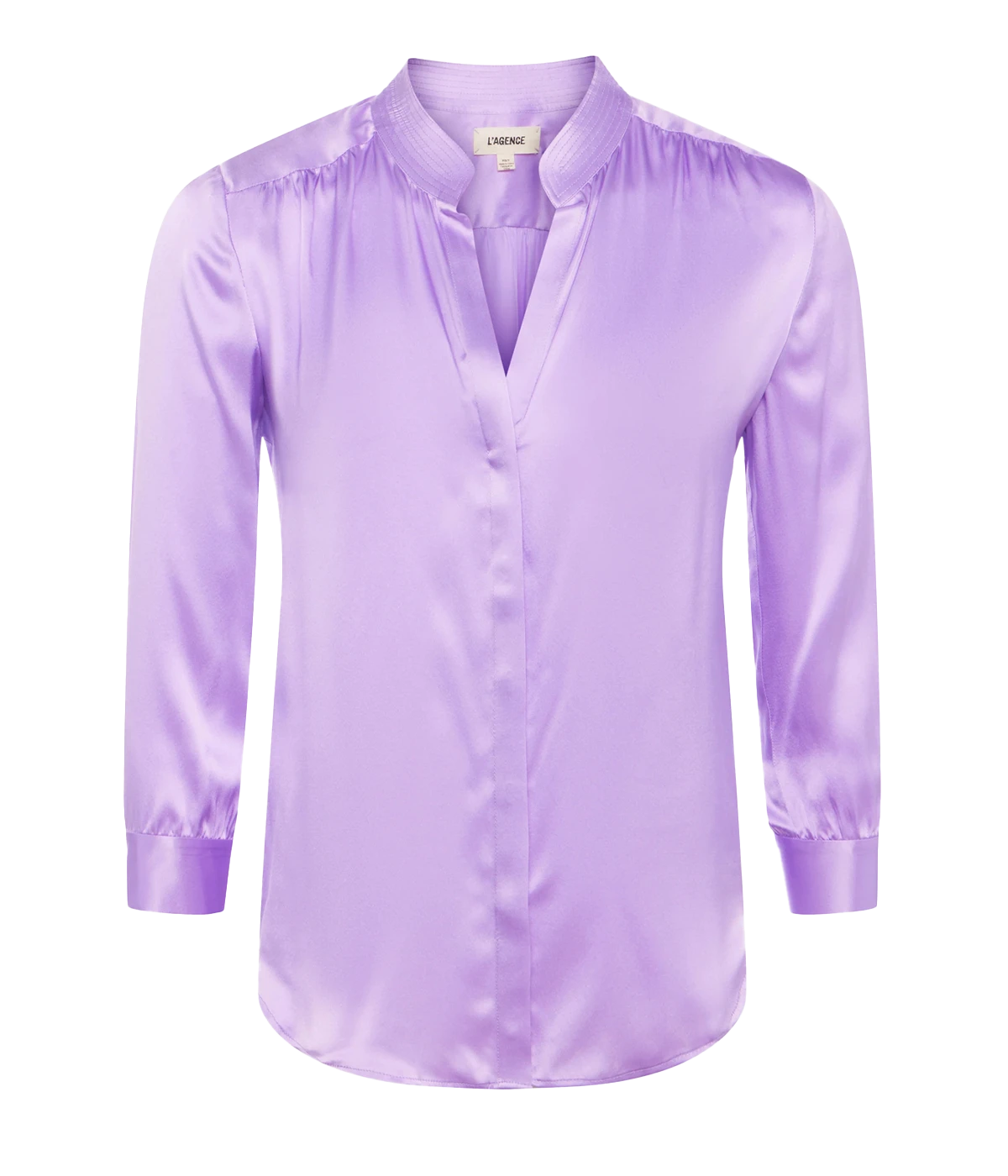 Brisbane 3/4 Sleeve Blouse in Lilac