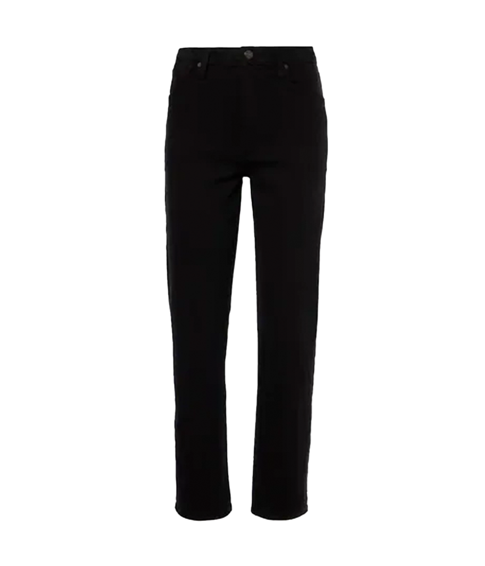 Caia Straight Jean in Plush Black