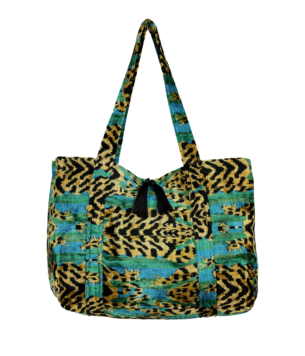 Emily Tote in Big Blue Cat