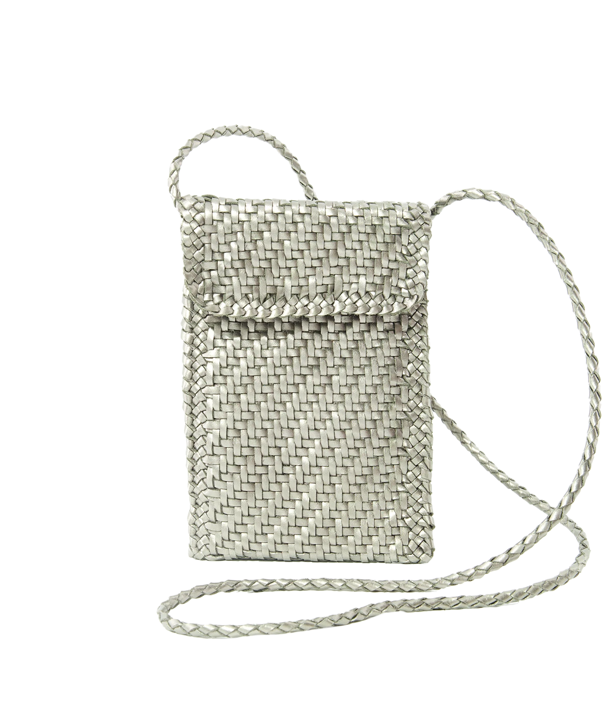 Phone Crossbody Bag in Covert Foil