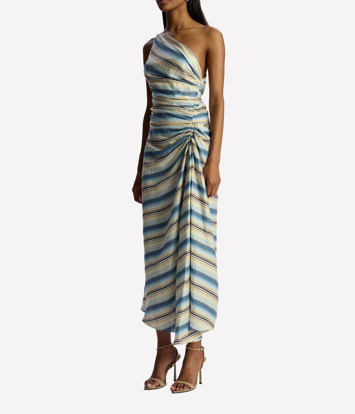 Carolyn Dress in Isla Stripe