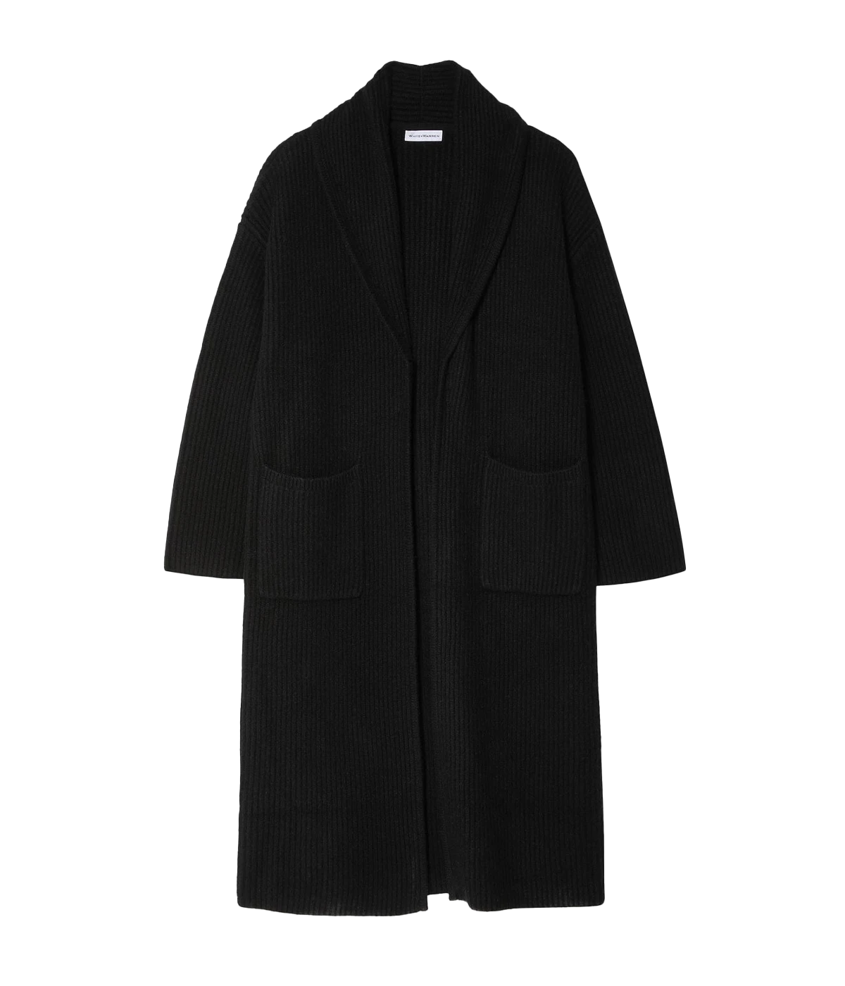 Cashmere Blend Luxe Cardigan in Black