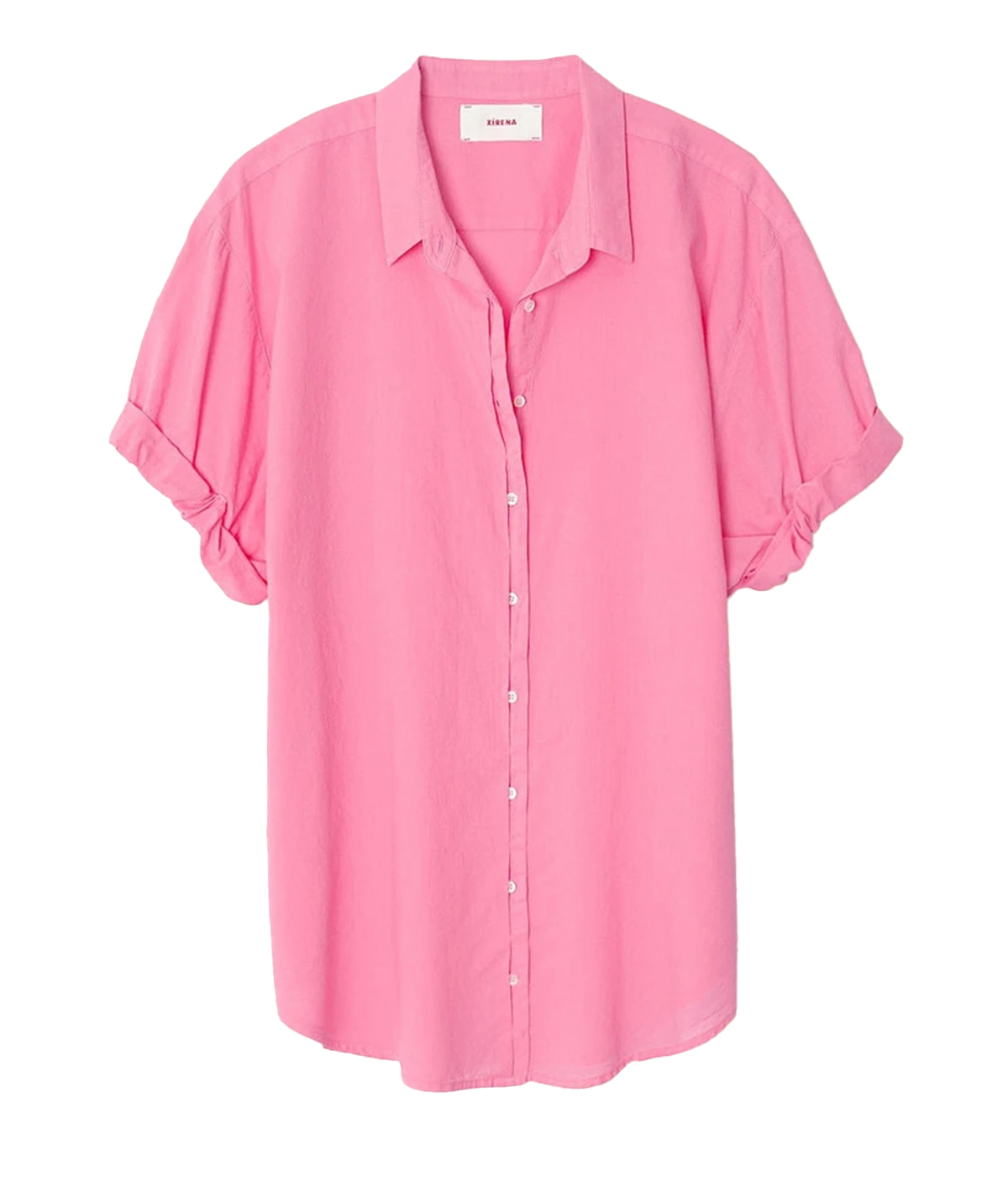 Channing Shirt in Rose Pink