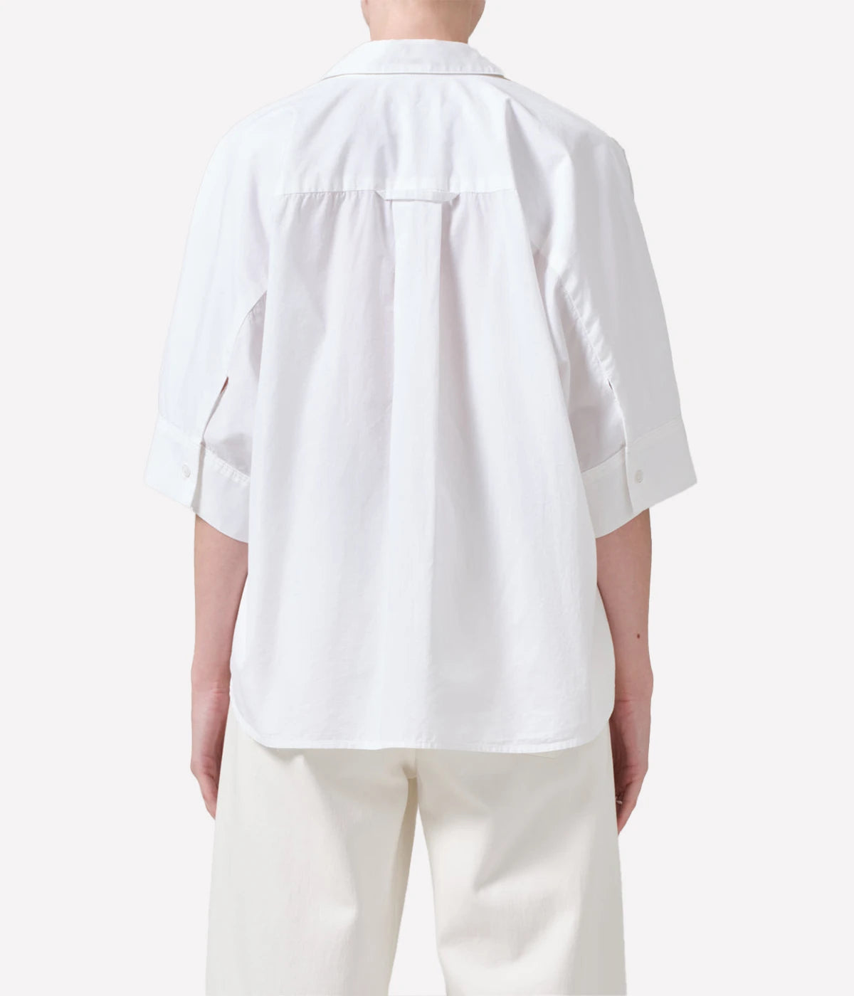 Claire Origrami Shirt in Optic White