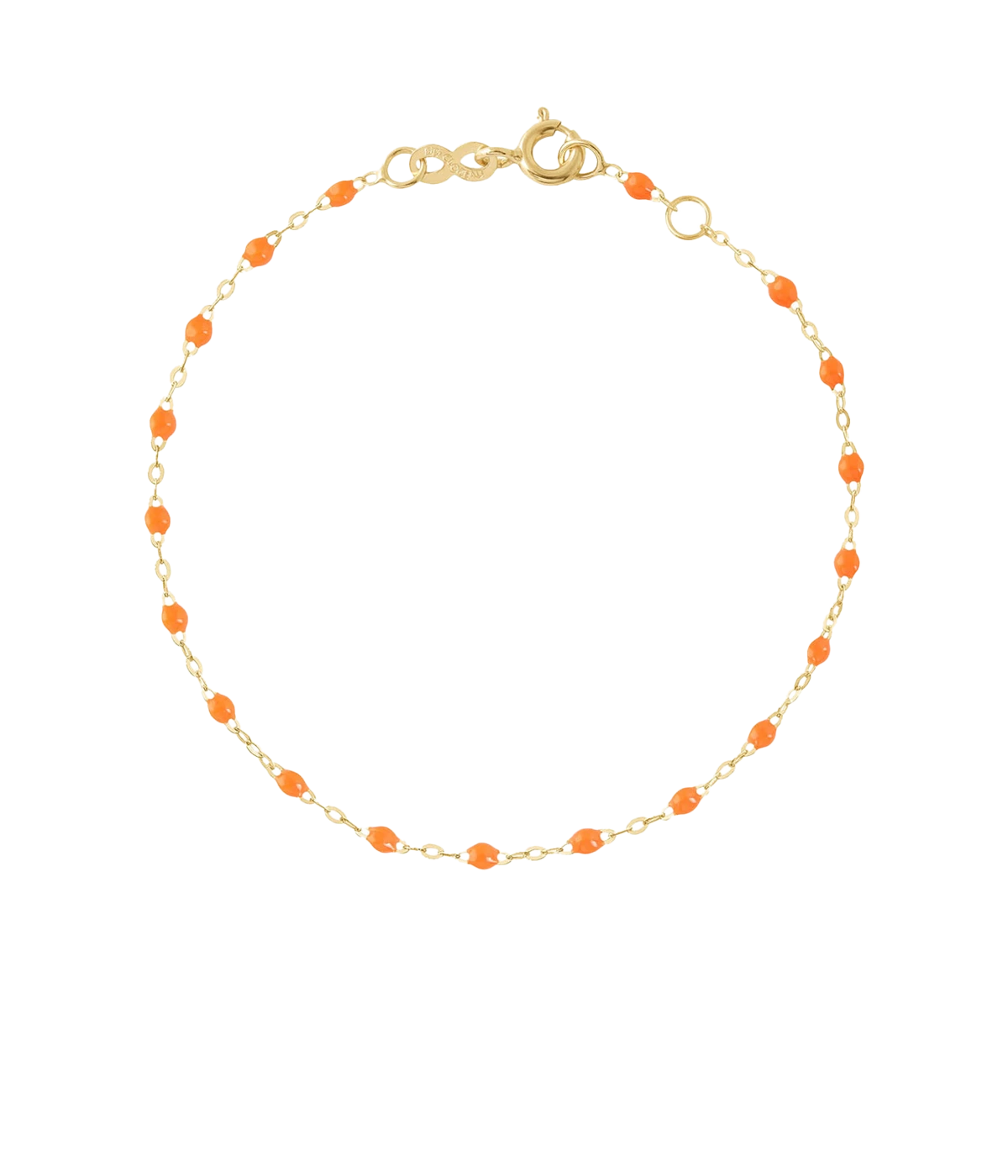 Classic Gigi Bracelet in 18K Yellow Gold Orange