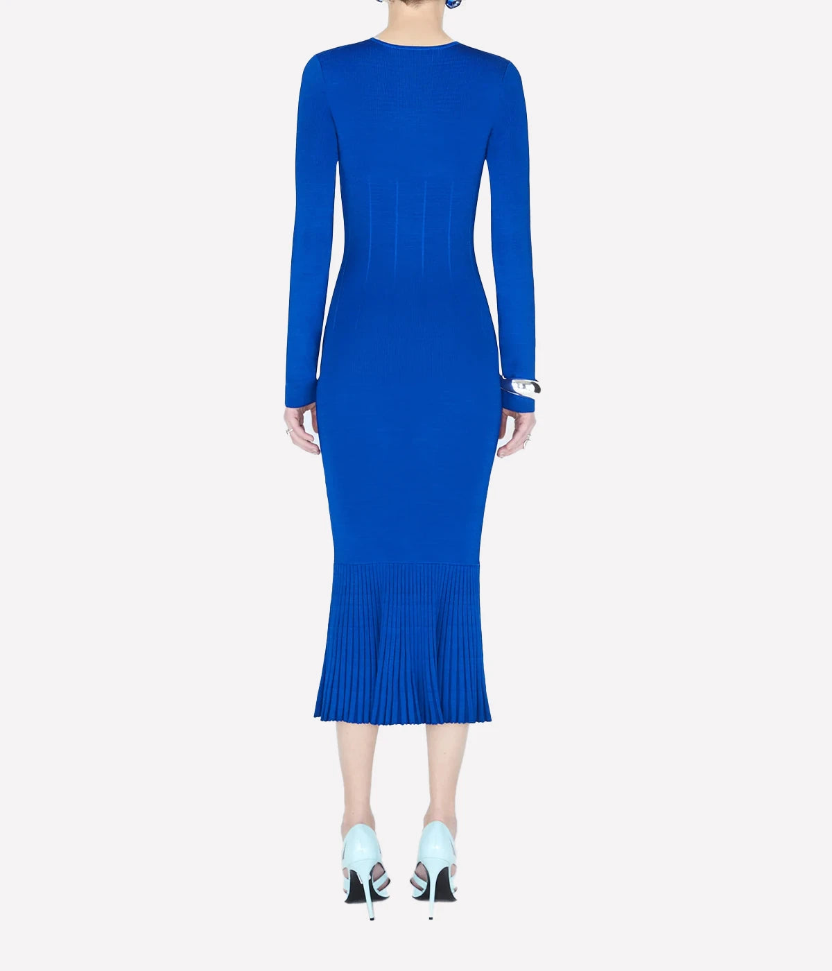 Crew Neck Atalanta Dress in Ocean