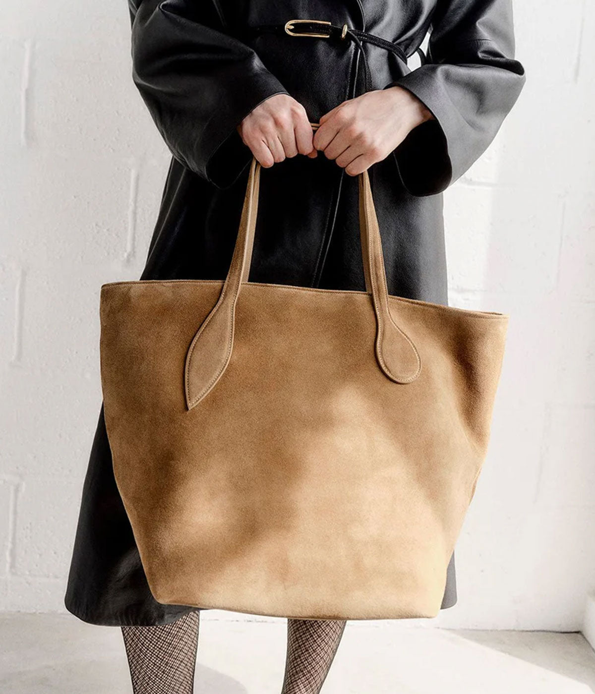 Sprout Tote in Beige