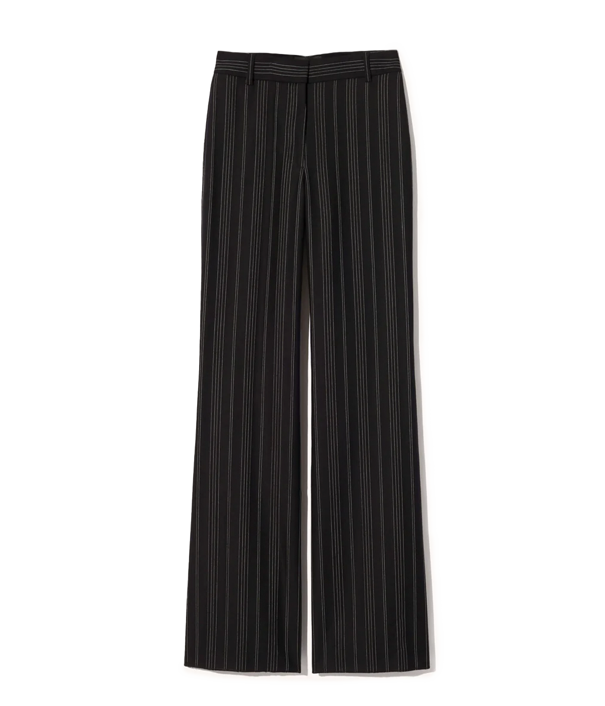 Effy Pant in Black Pinstripe