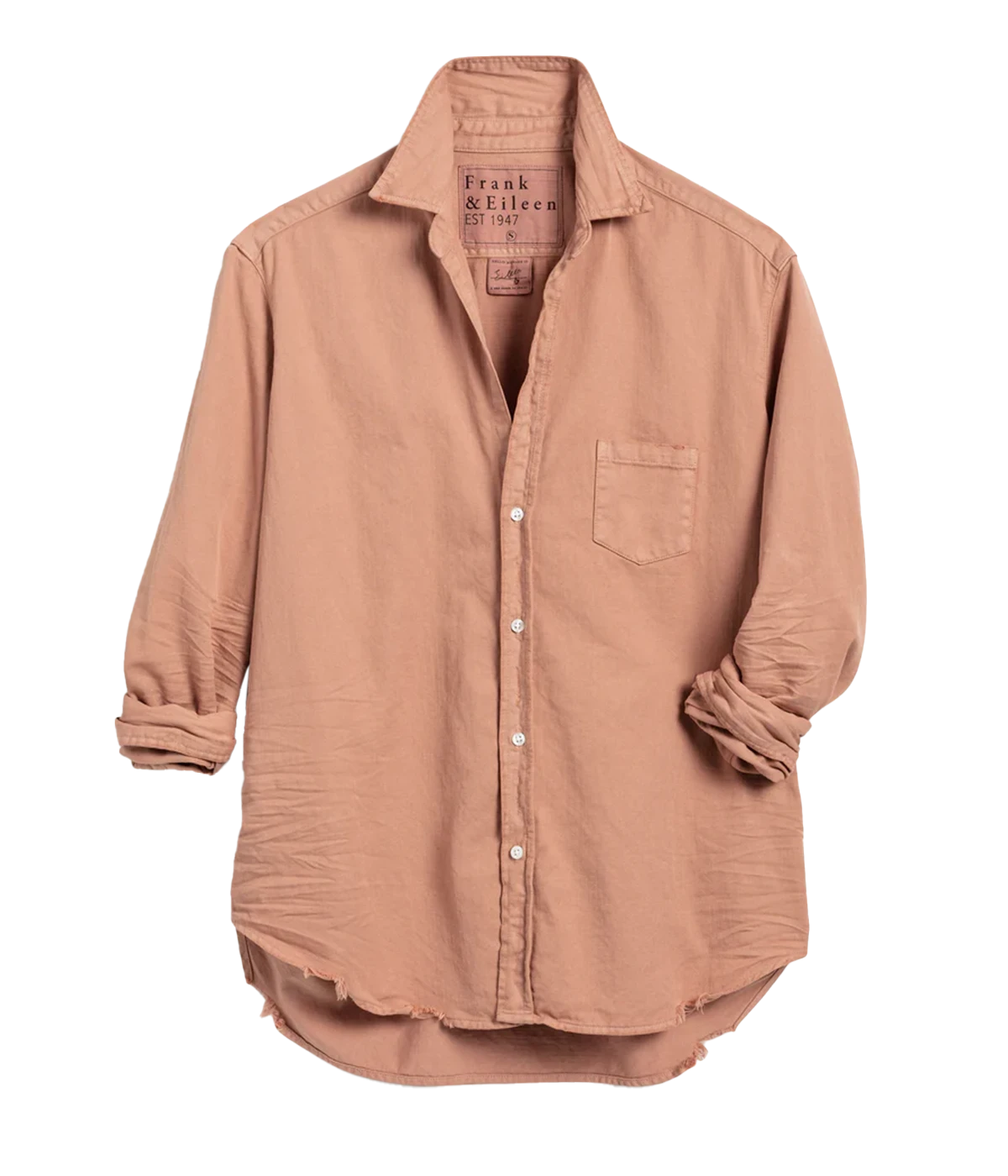 Eileen Woven Button Up in Desert