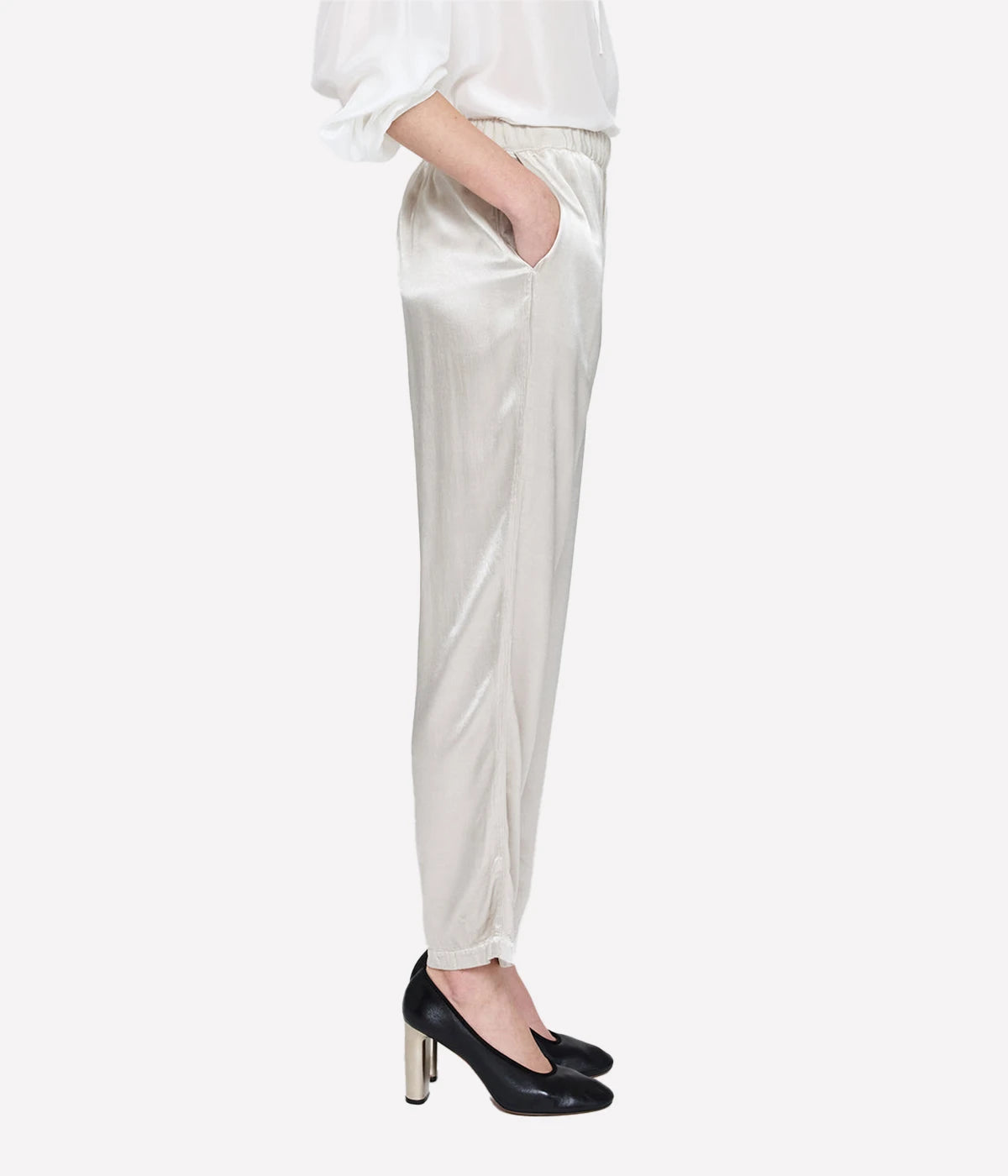 Fez Pant in Silver Mist