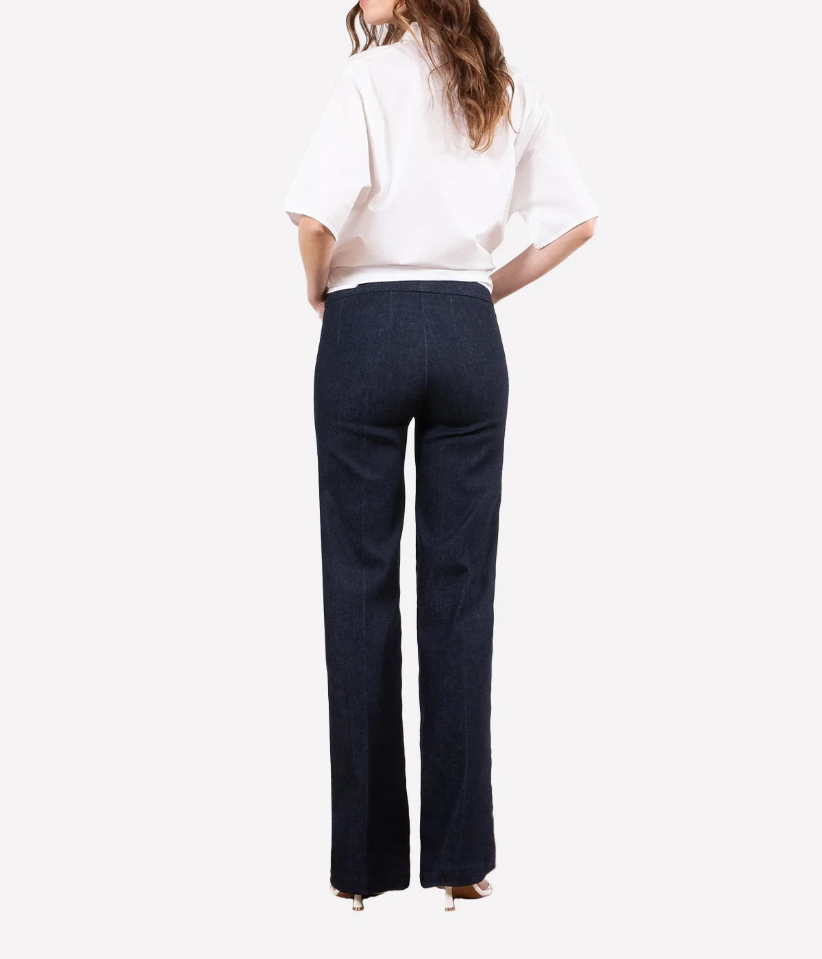 Flavia Pant in Dark Denim