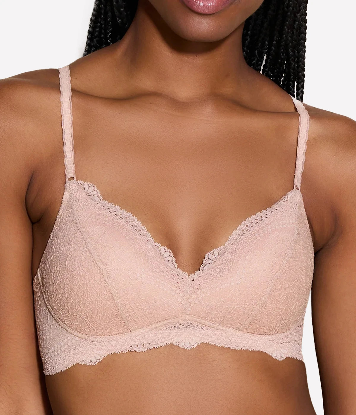 Forte Travel Padded Bralette in Sette