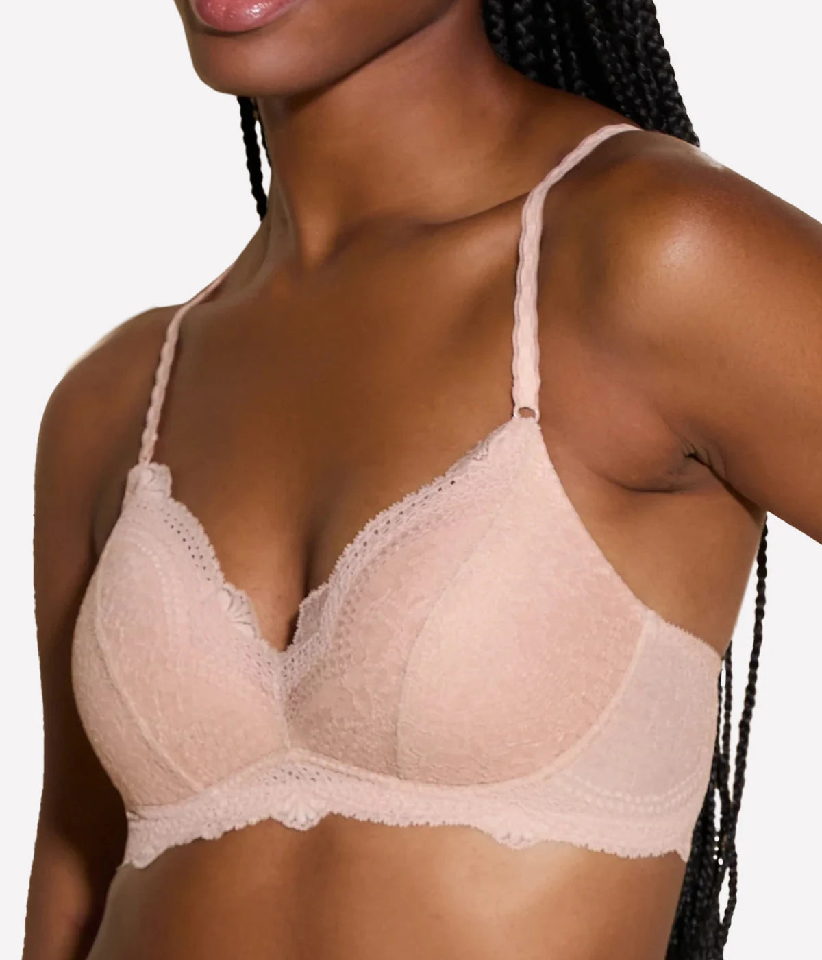 Forte Travel Padded Bralette in Sette