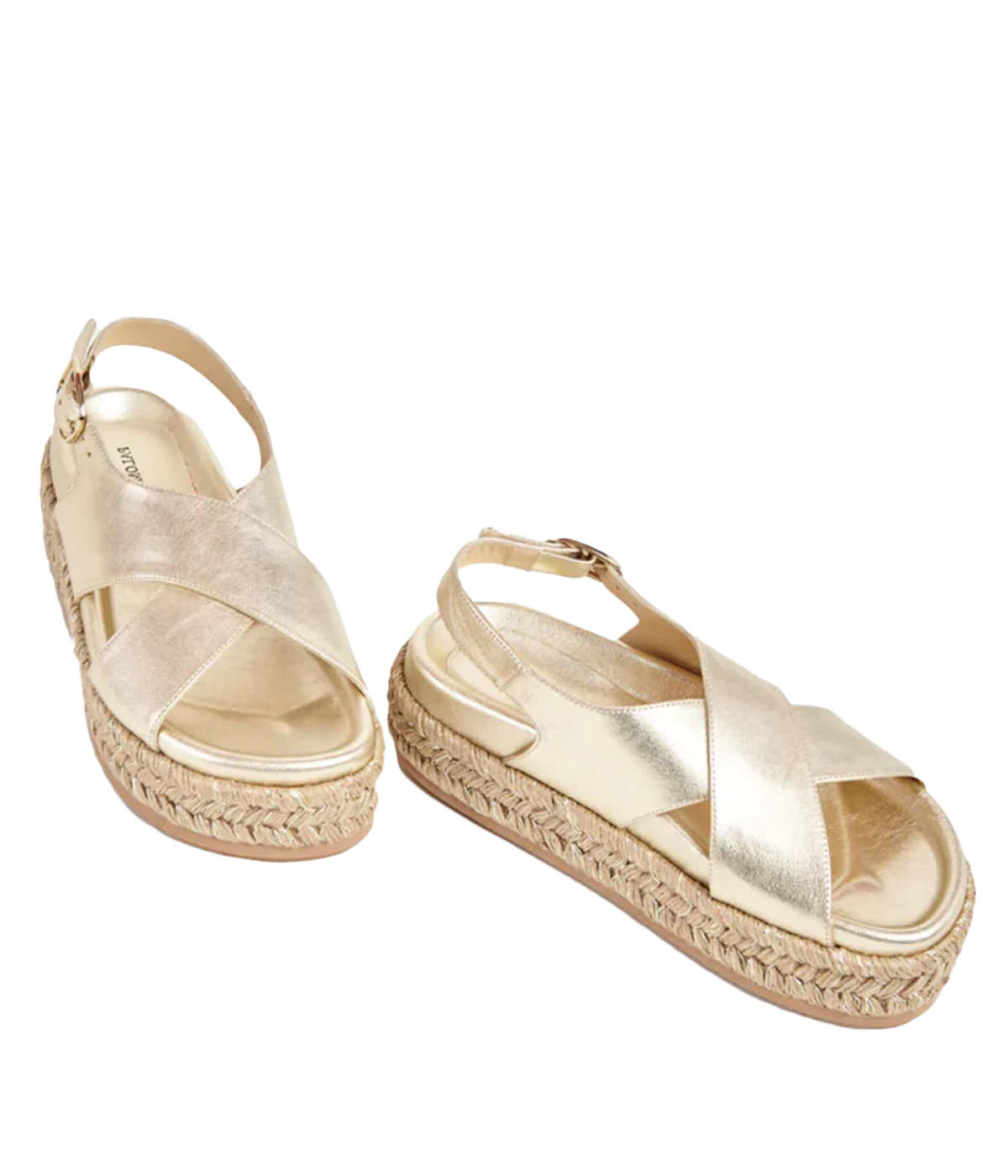 Francia Sandal in Champagne