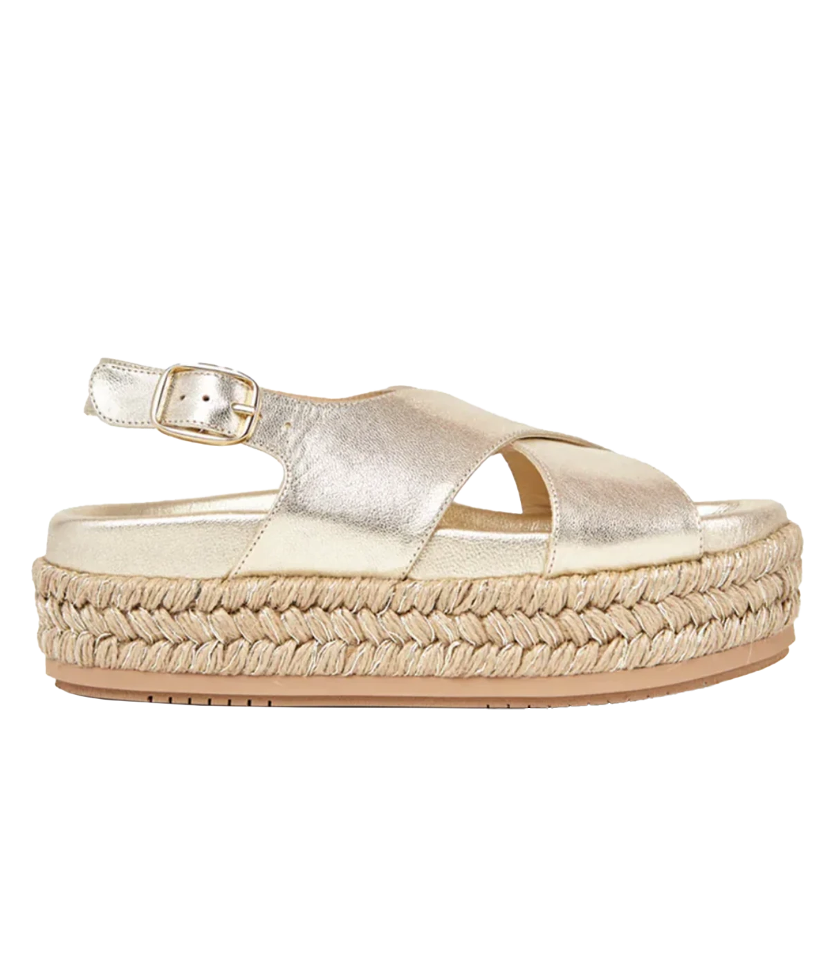 Francia Sandal in Champagne