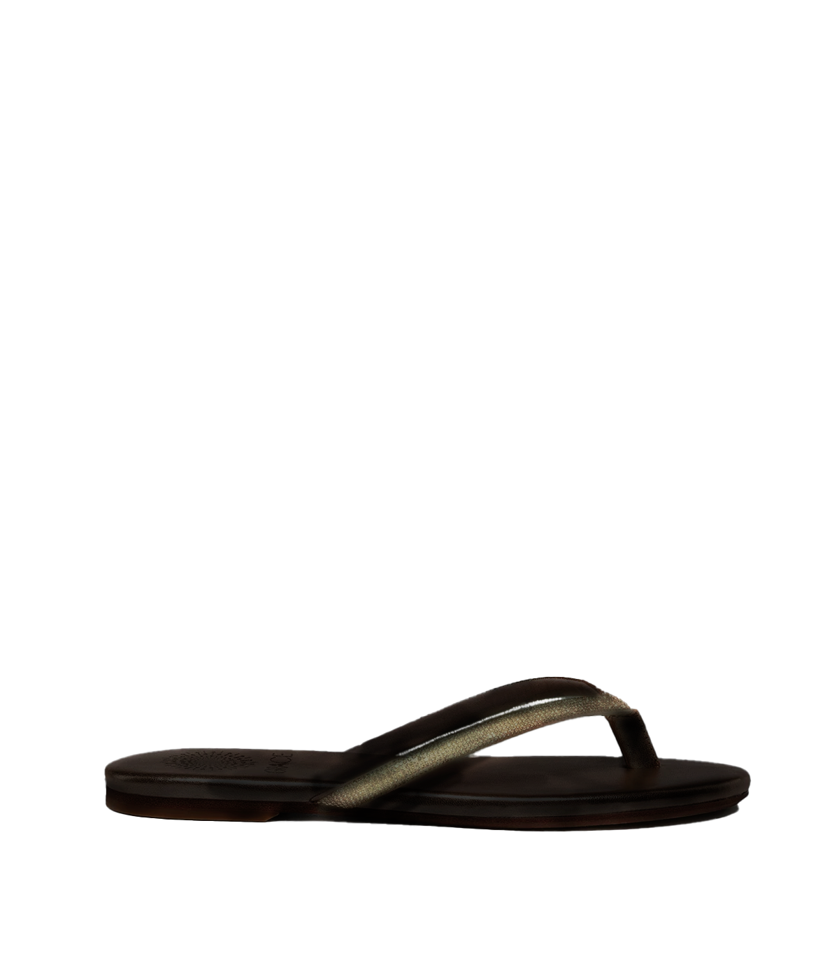 Sunset Sandal in Black Crystal