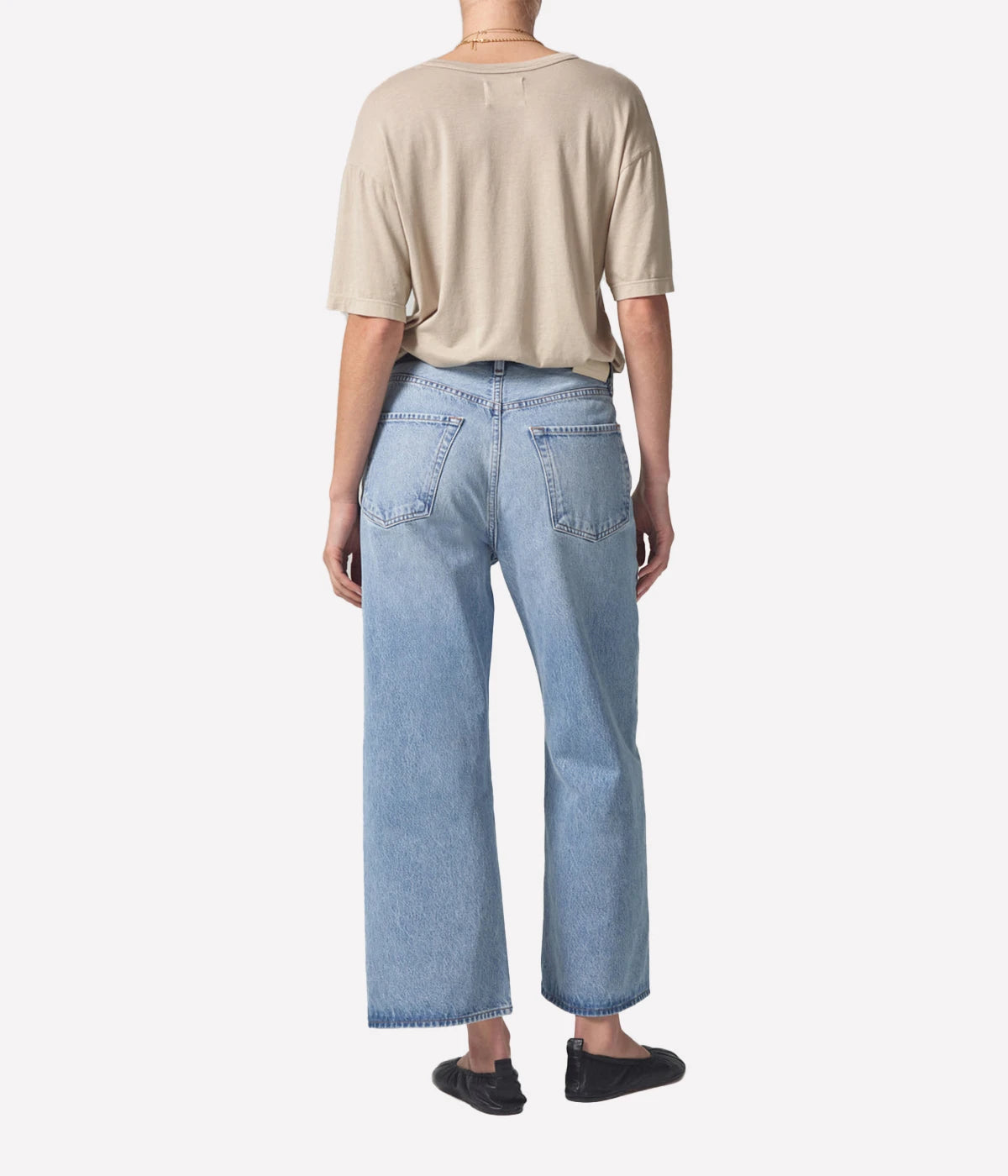 Gaucho Vintage Wide Leg Jean in Misty