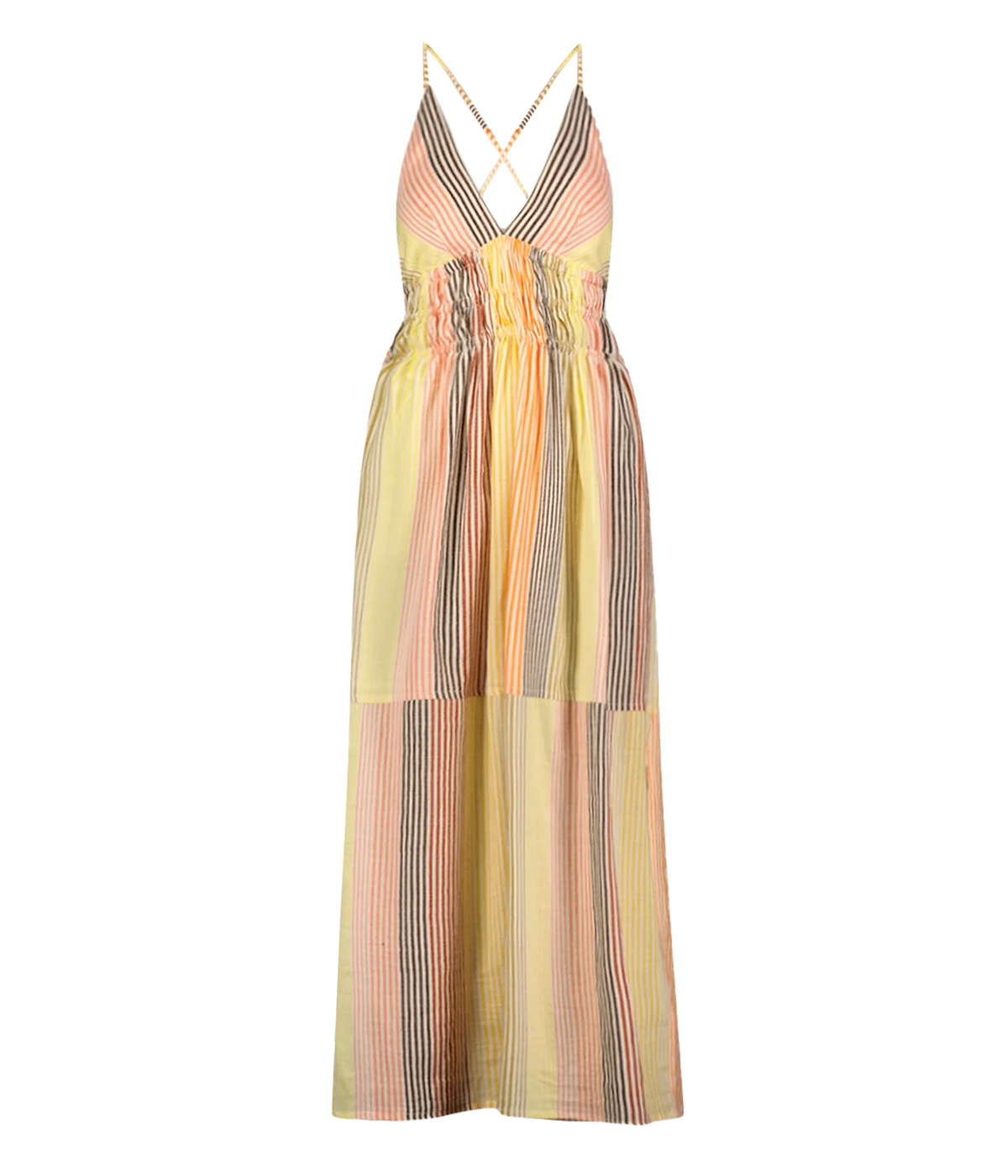 Gete Triangle Dress in Amareash Sunrise