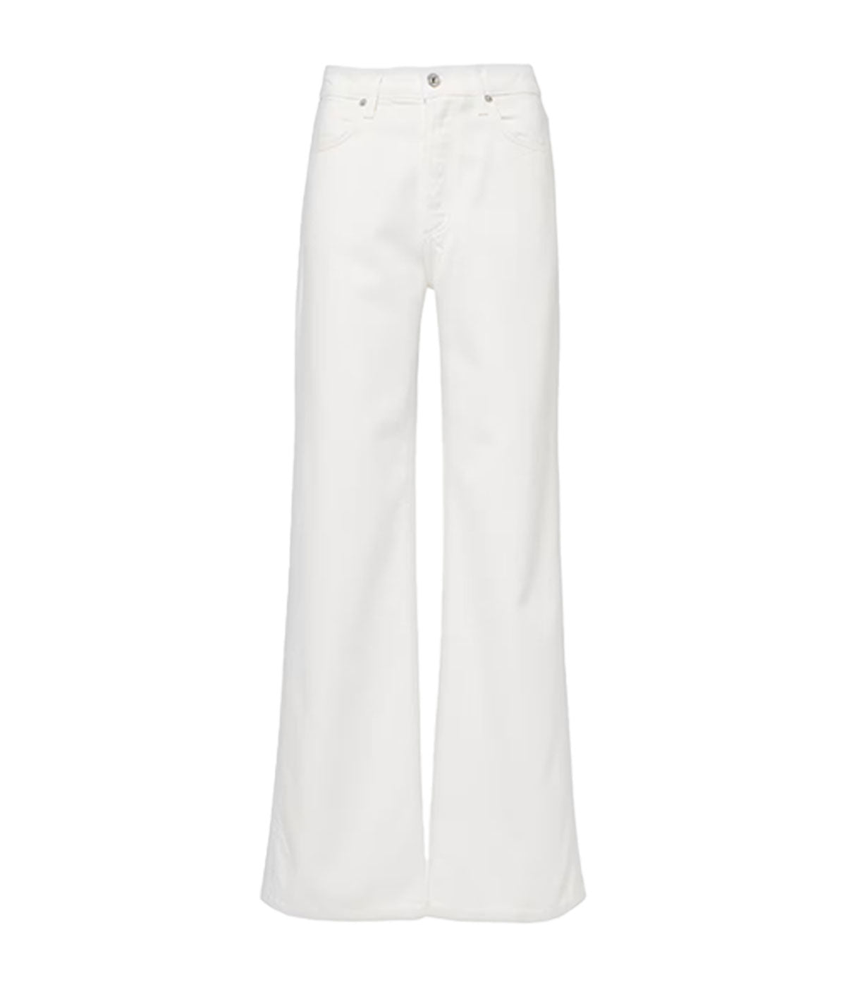 ALT Text: High-rise wide-leg jeans in lightweight, non-stretch denim with a tailored fit and relaxed shape.