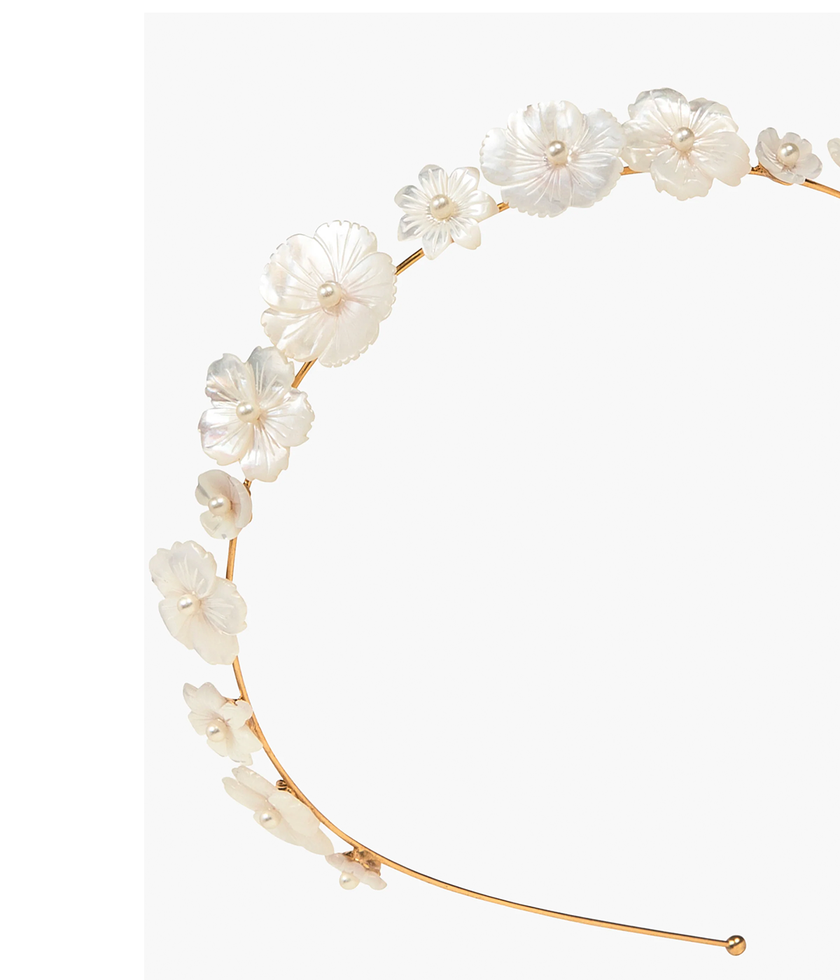 Jenna Headband in Mother of Pearl