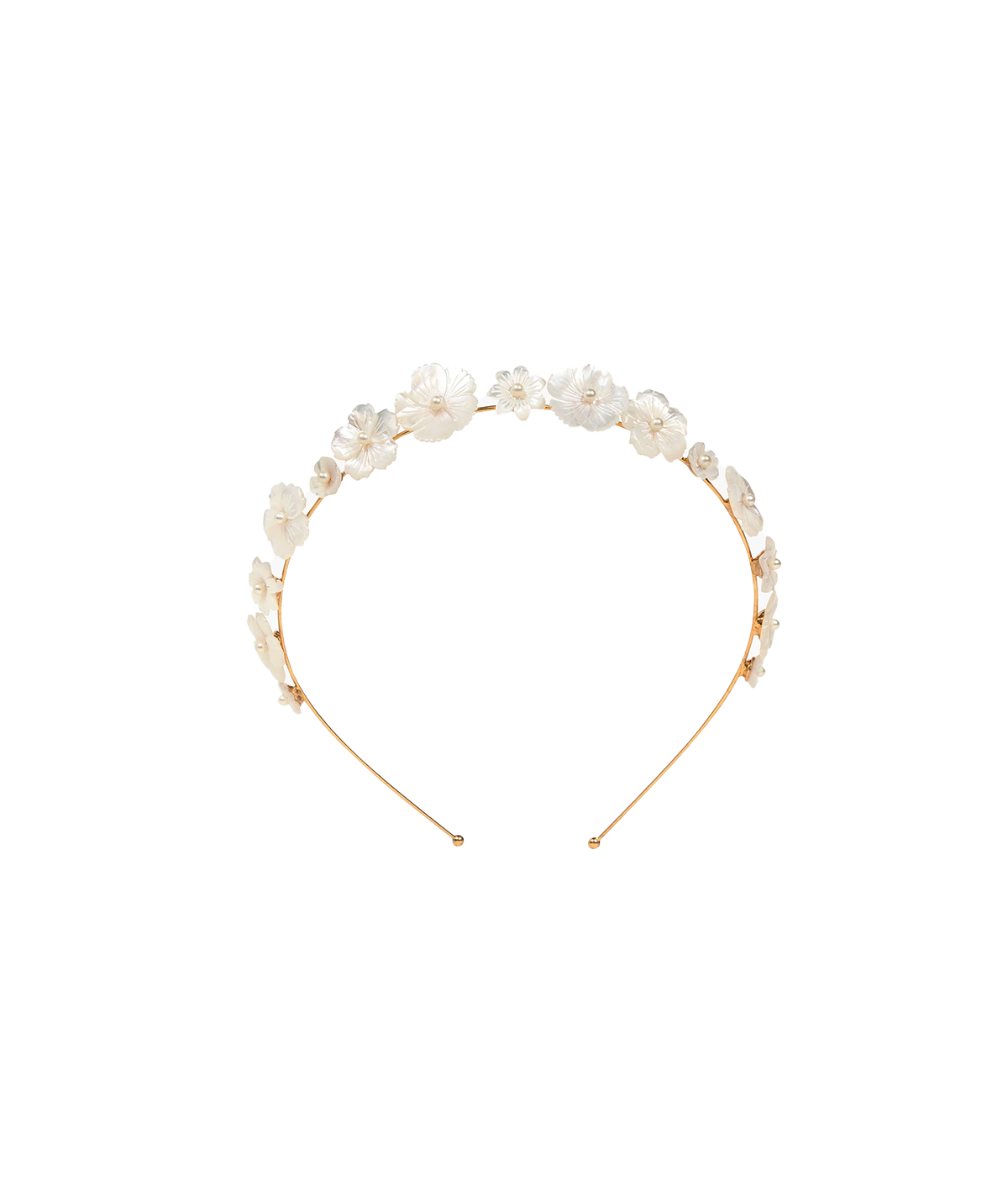 Jenna Headband in Mother of Pearl