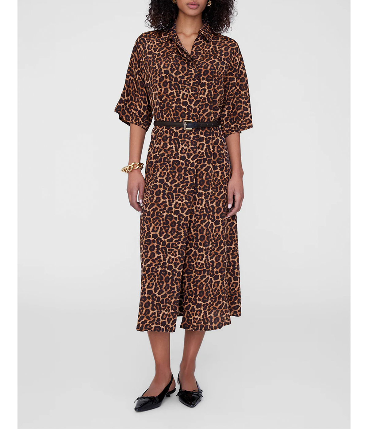 Julia Dress in Leopard