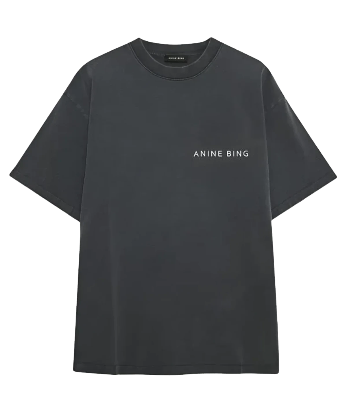 Kent Tee Twisted Snake in Washed Black