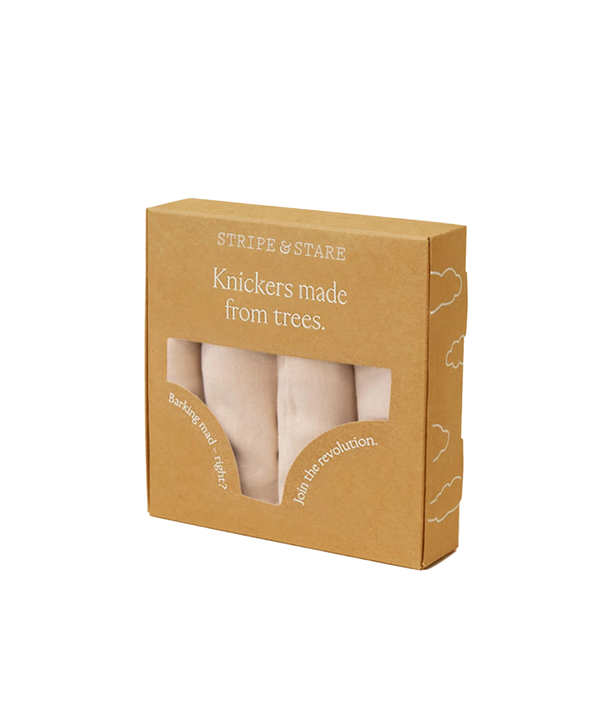 Knicker Four Pack in Sand