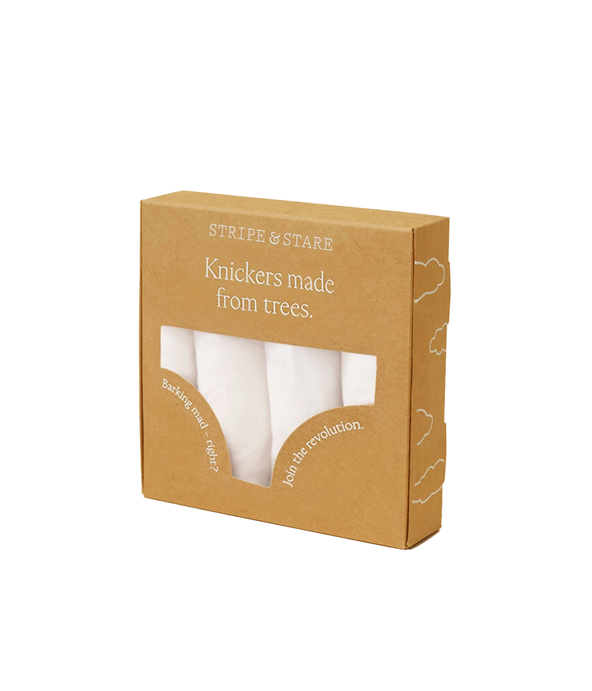 Knicker Four Pack in White