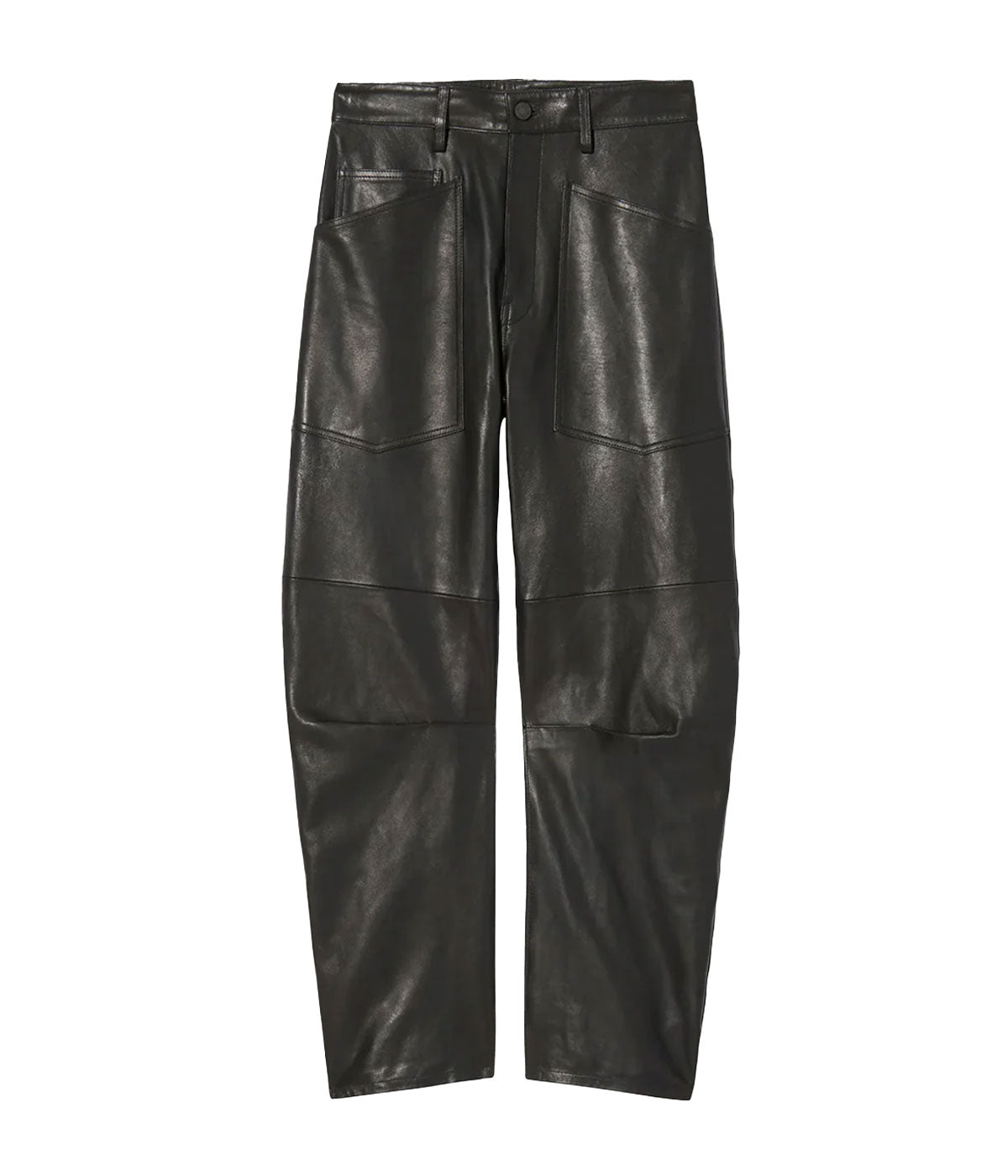 Shon Leather Pant in Black