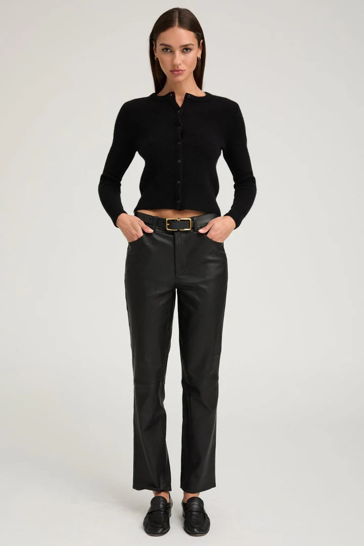 5 Pocket Ankle Slim Straight in Black